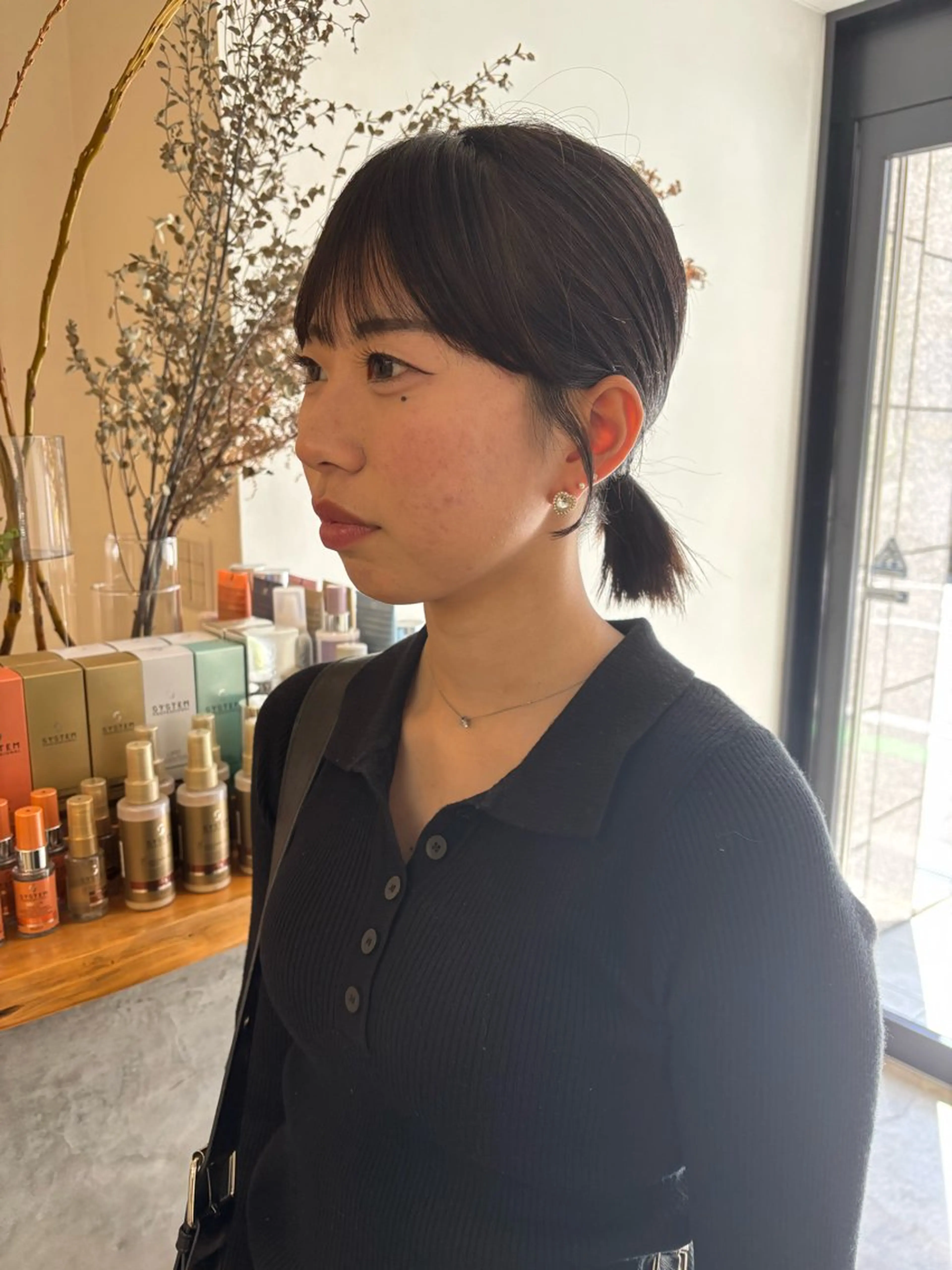 透明感カラー🫧 高田李胡のヘアスタイル