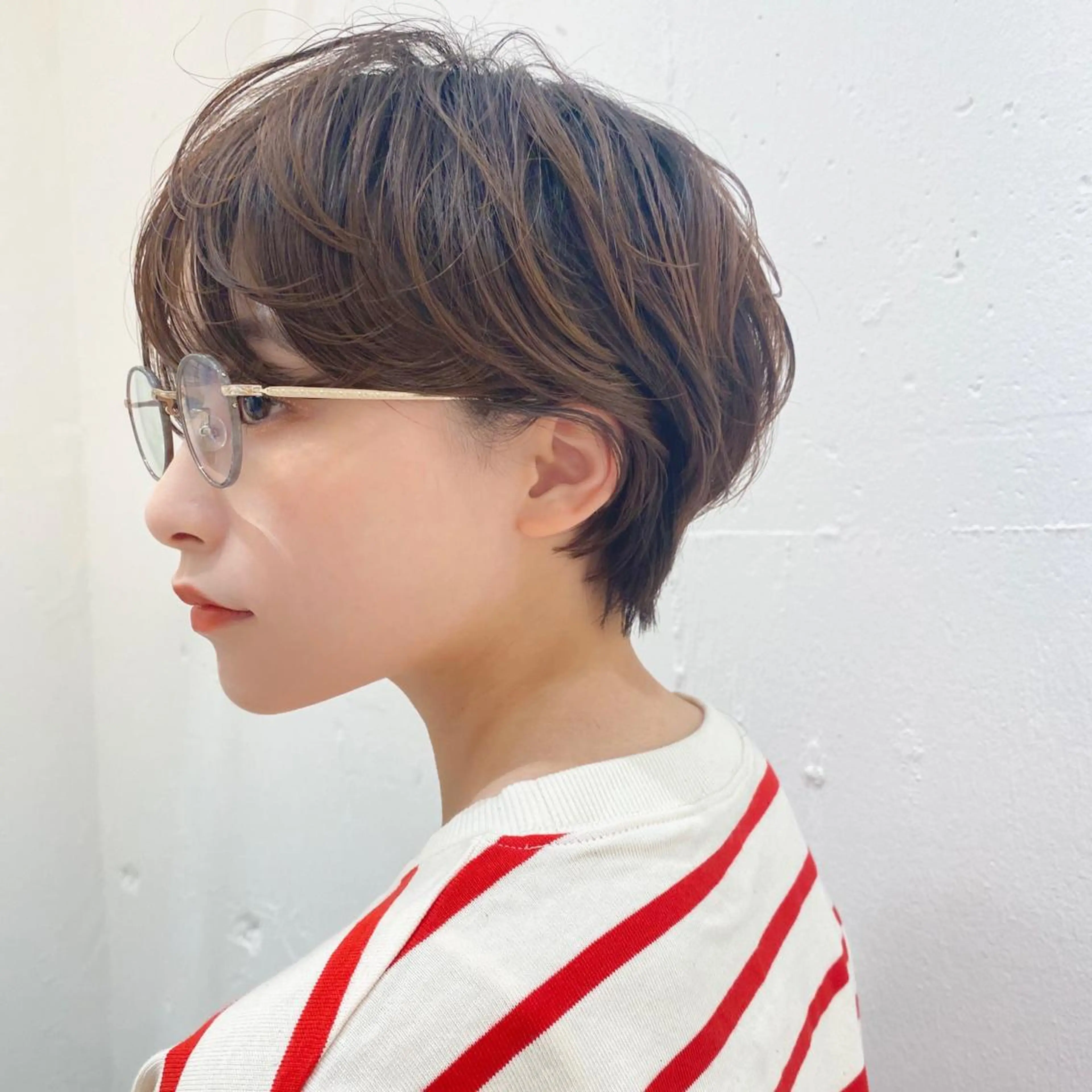 ショート カラー ショートヘア Memories 銀座のヘアスタイル