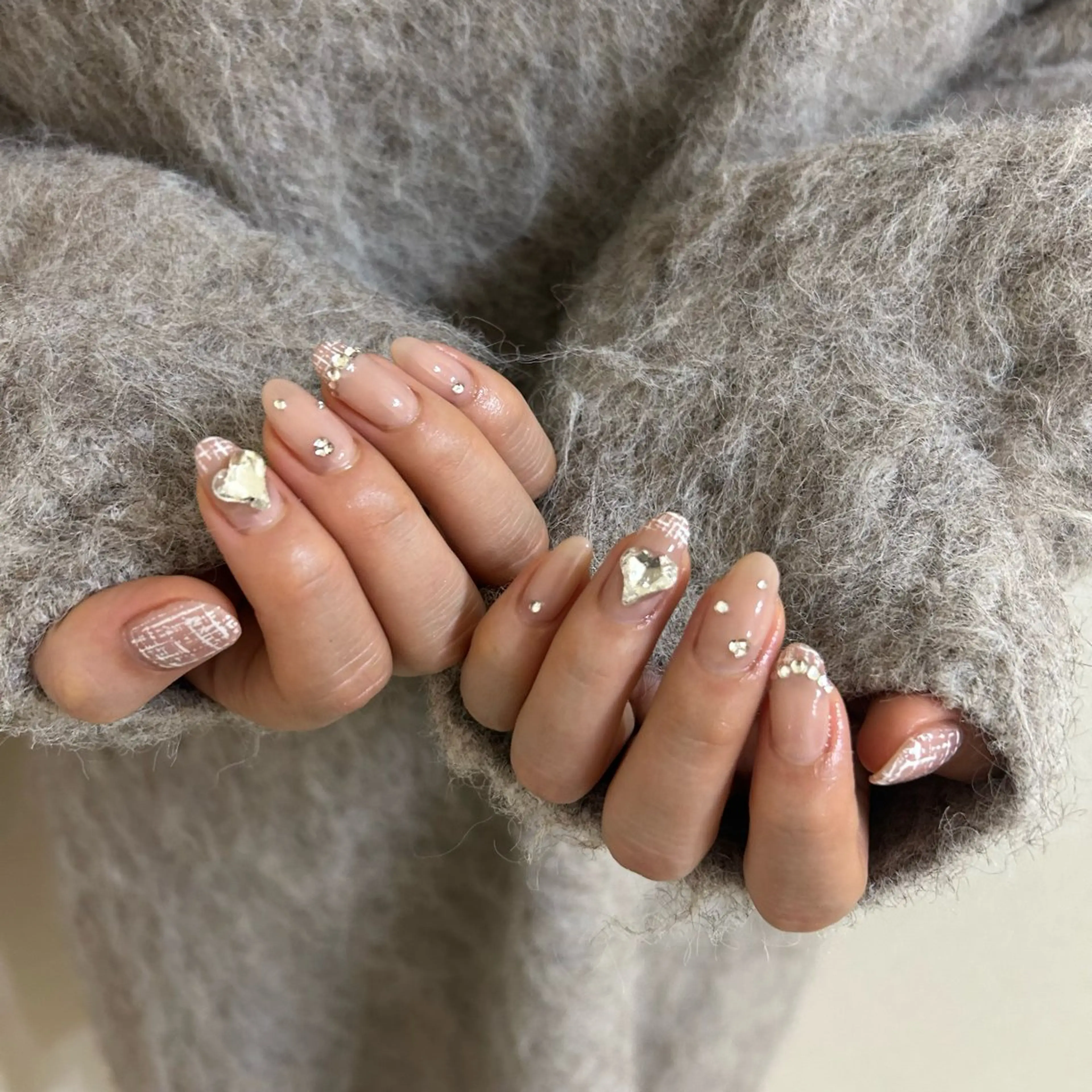 ネイル ブルー フットネイル ジェルネイル キラキラネイル 韓国ネイル RooM -mizuki-のネイルデザイン