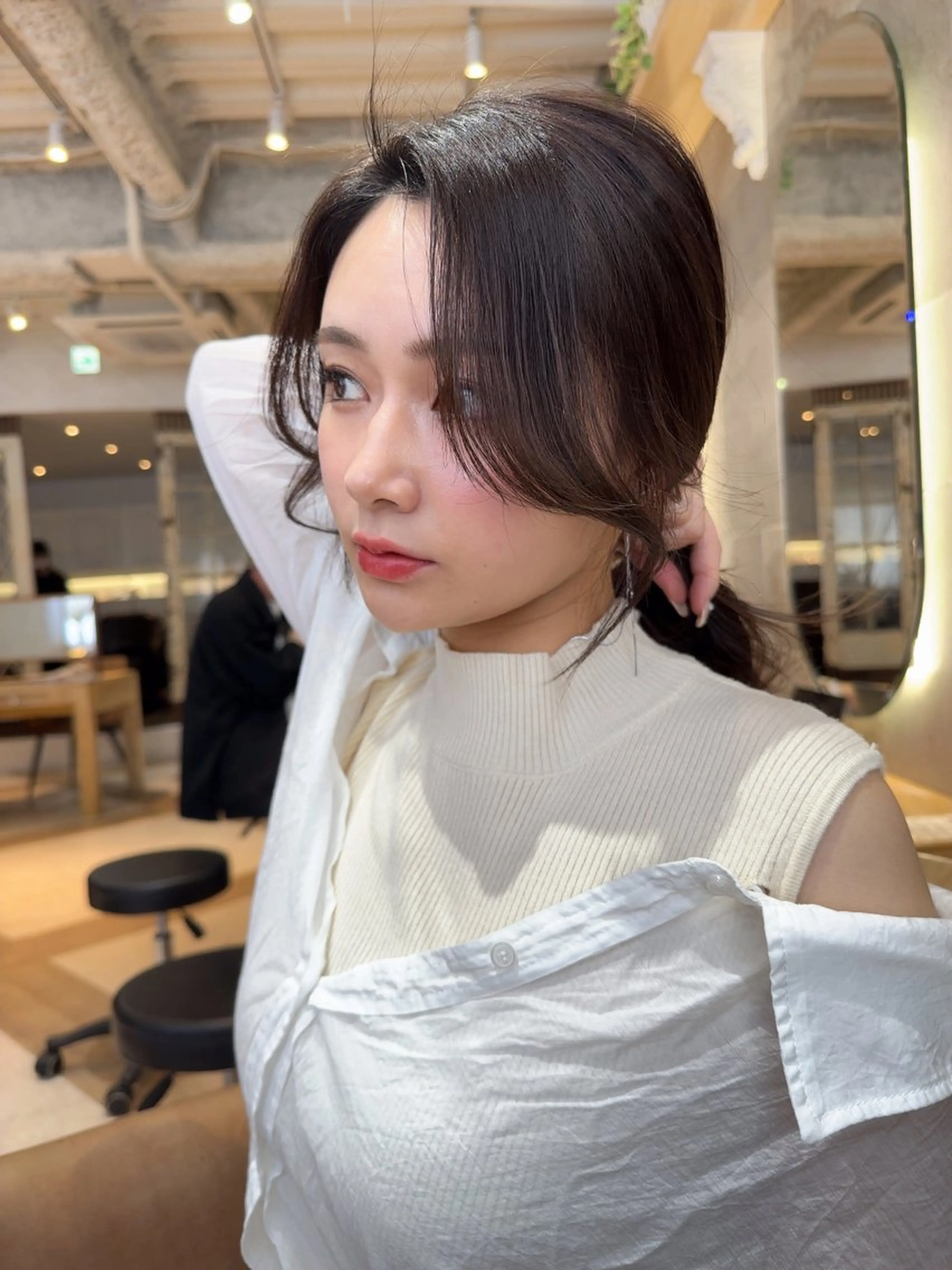 ロング Kanami/韓国風 /艶カラーのヘアスタイル