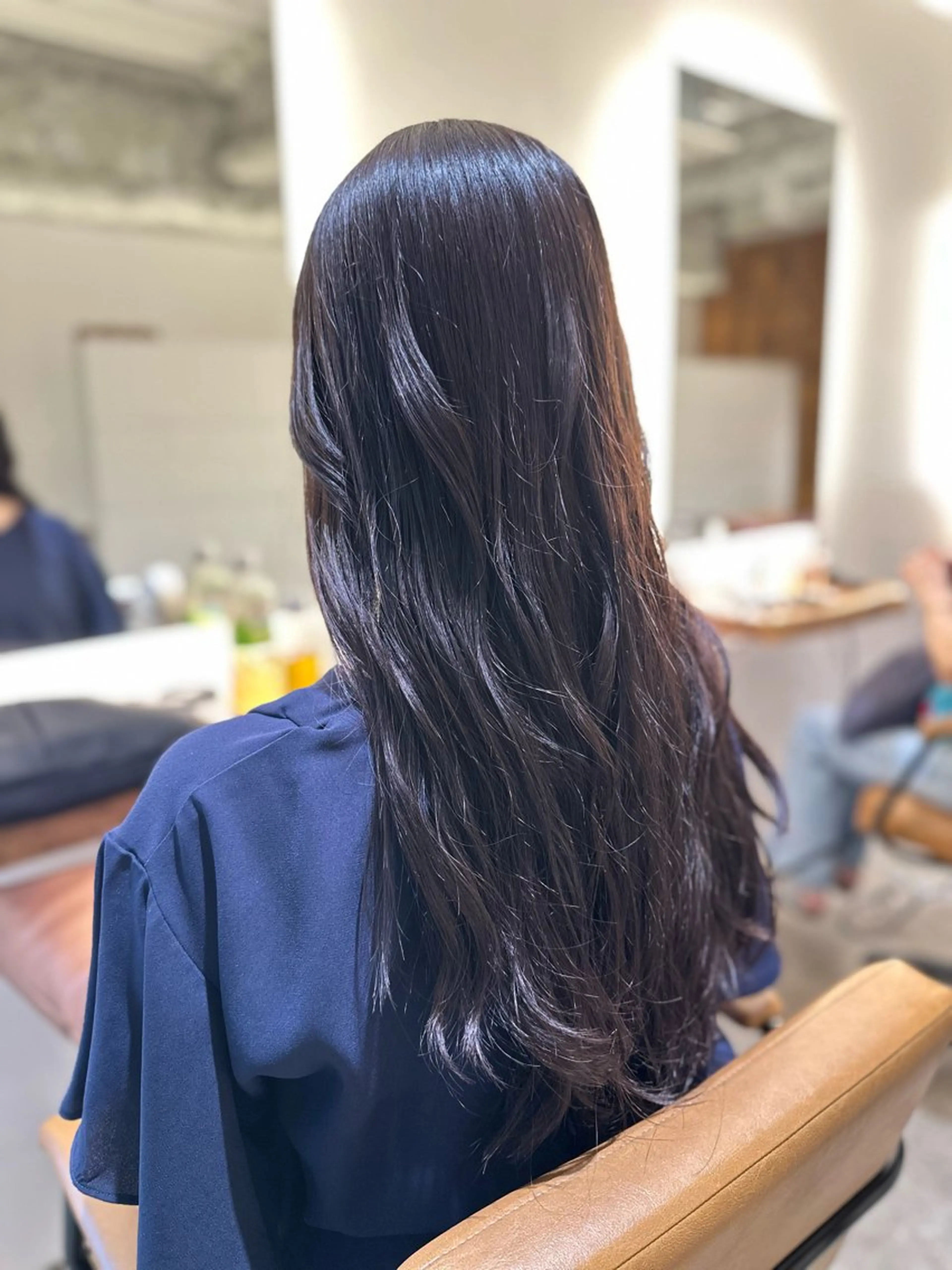 カラー ラベンダーカラー 加賀美 幸乃のヘアスタイル