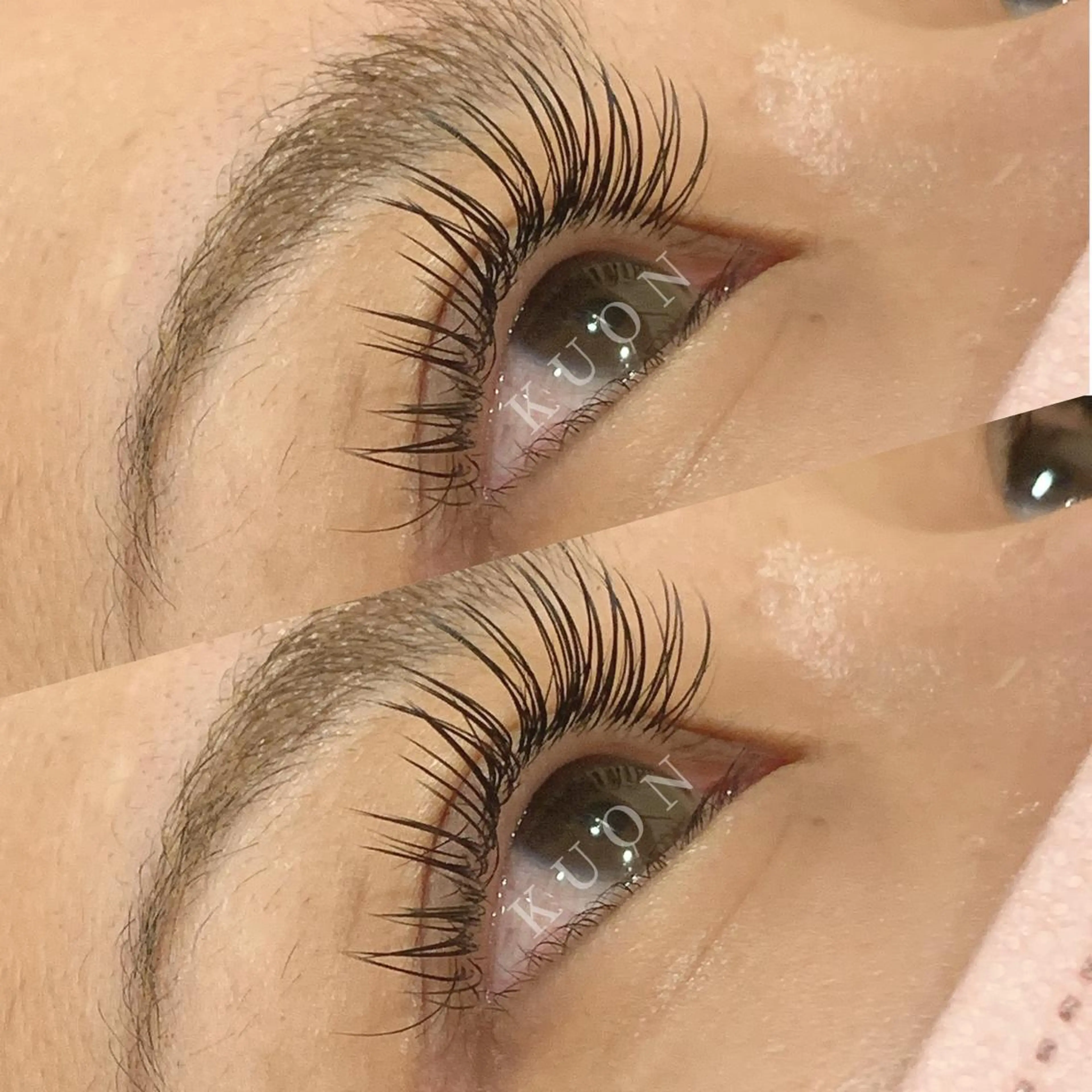 マツエク・マツパ 目尻長め マツエク eyelash KUON西田のマツエク・マツパデザイン