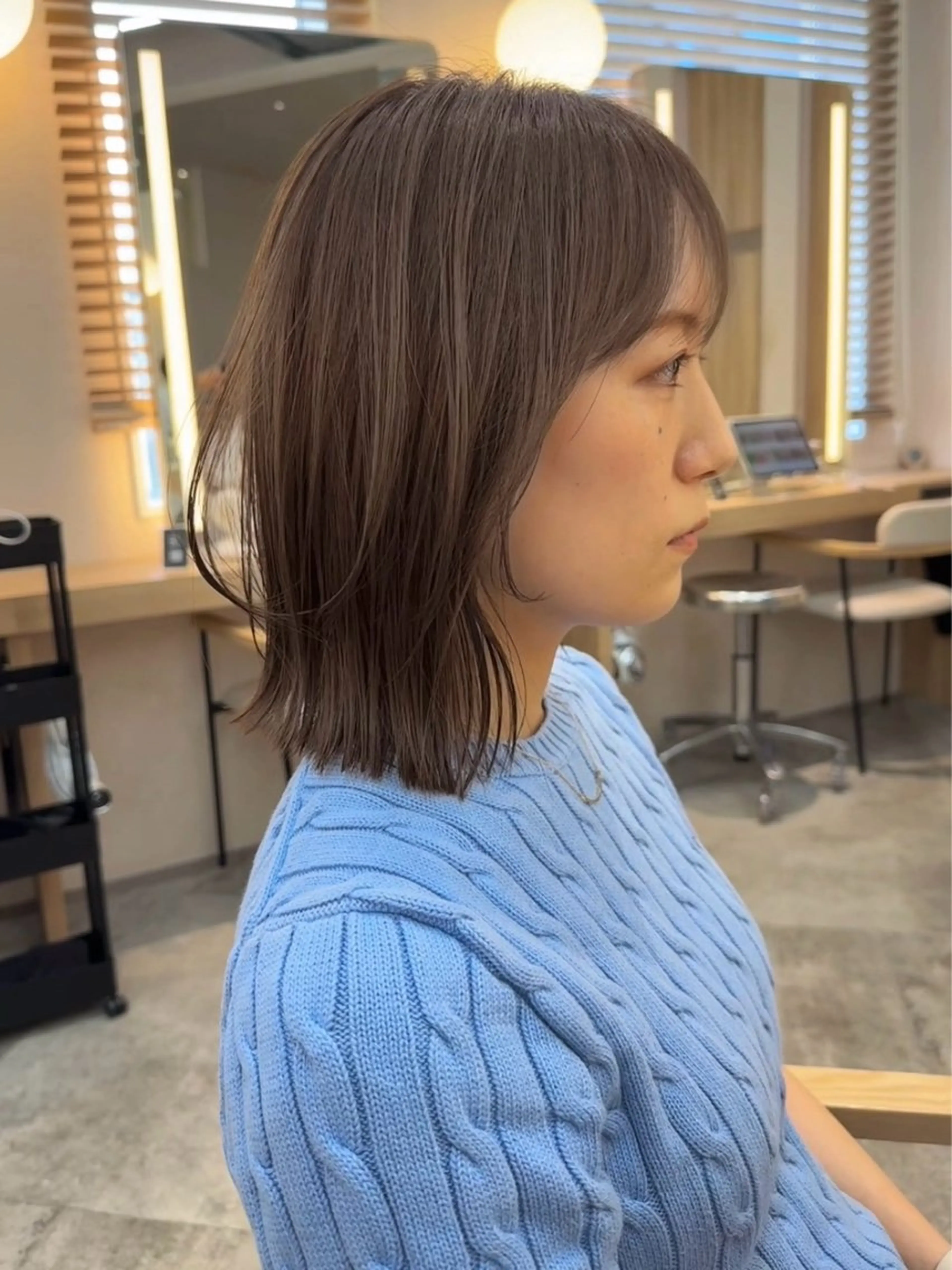 ミディアム カラー 北間 寛哉のヘアスタイル