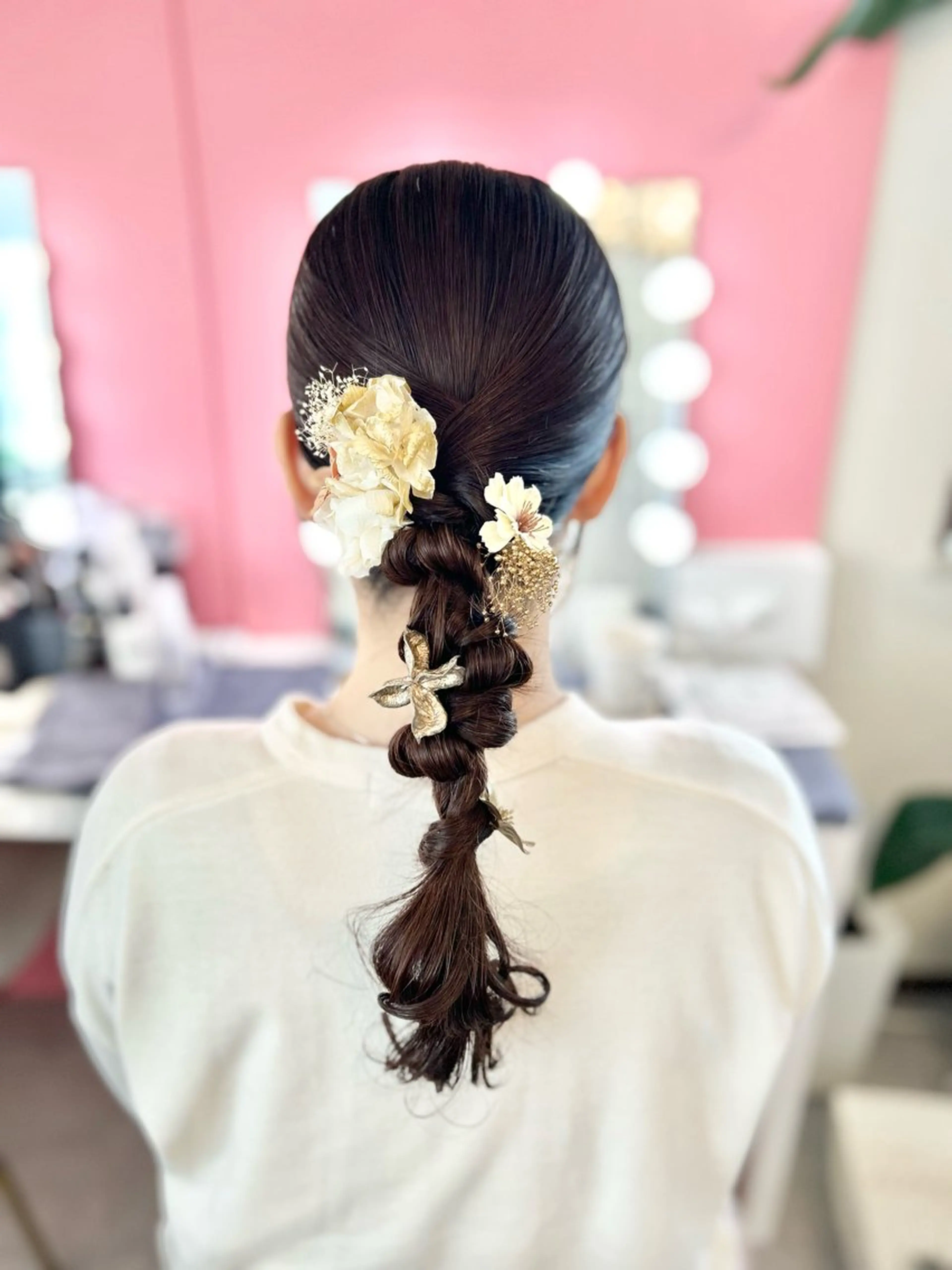 ロング ヘアセット 北本 美幸のヘアスタイル