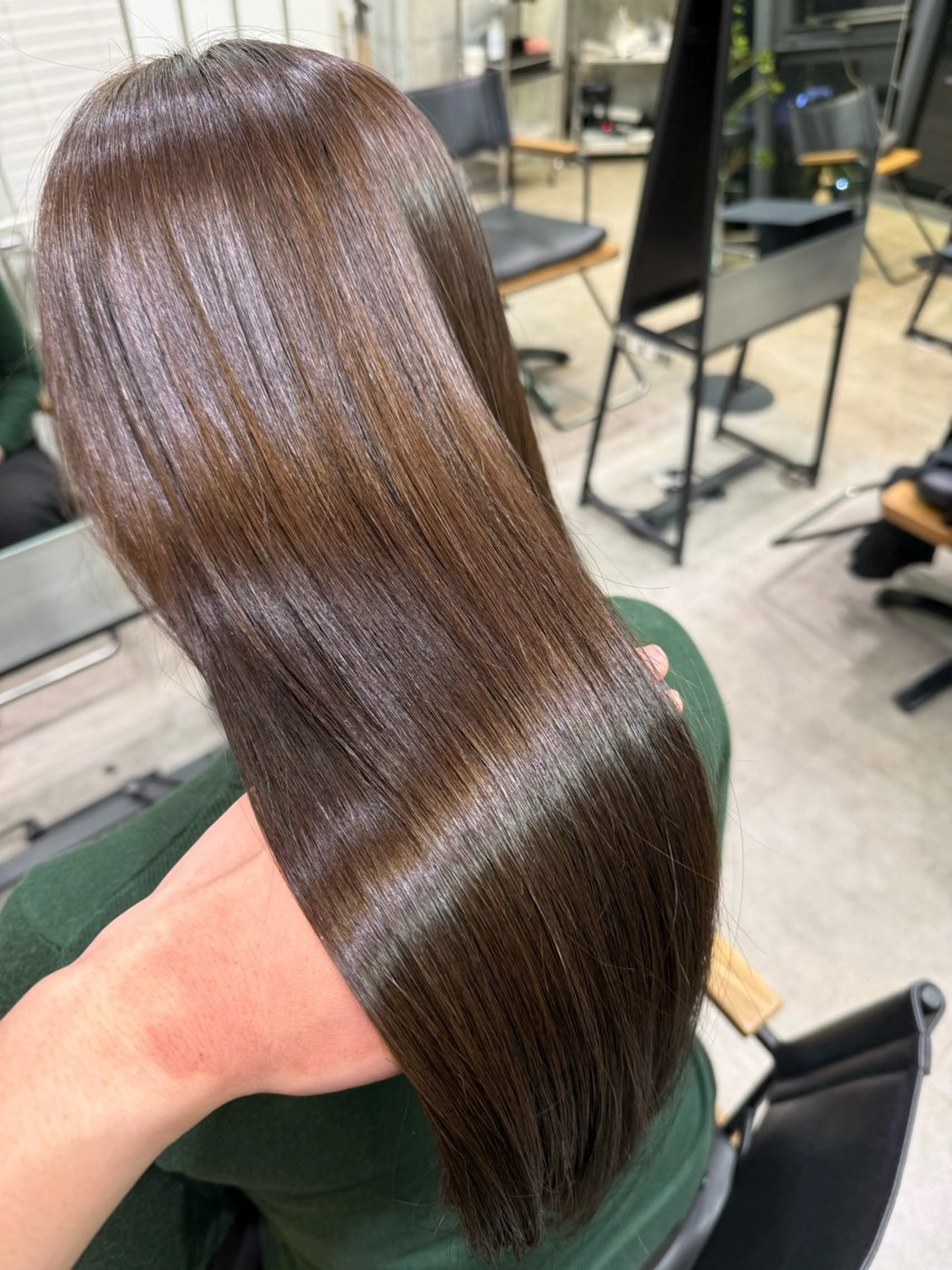 (✨艶髪✨)髪質改善ストレート➕ケラチントリートメント🫧🫧の写真