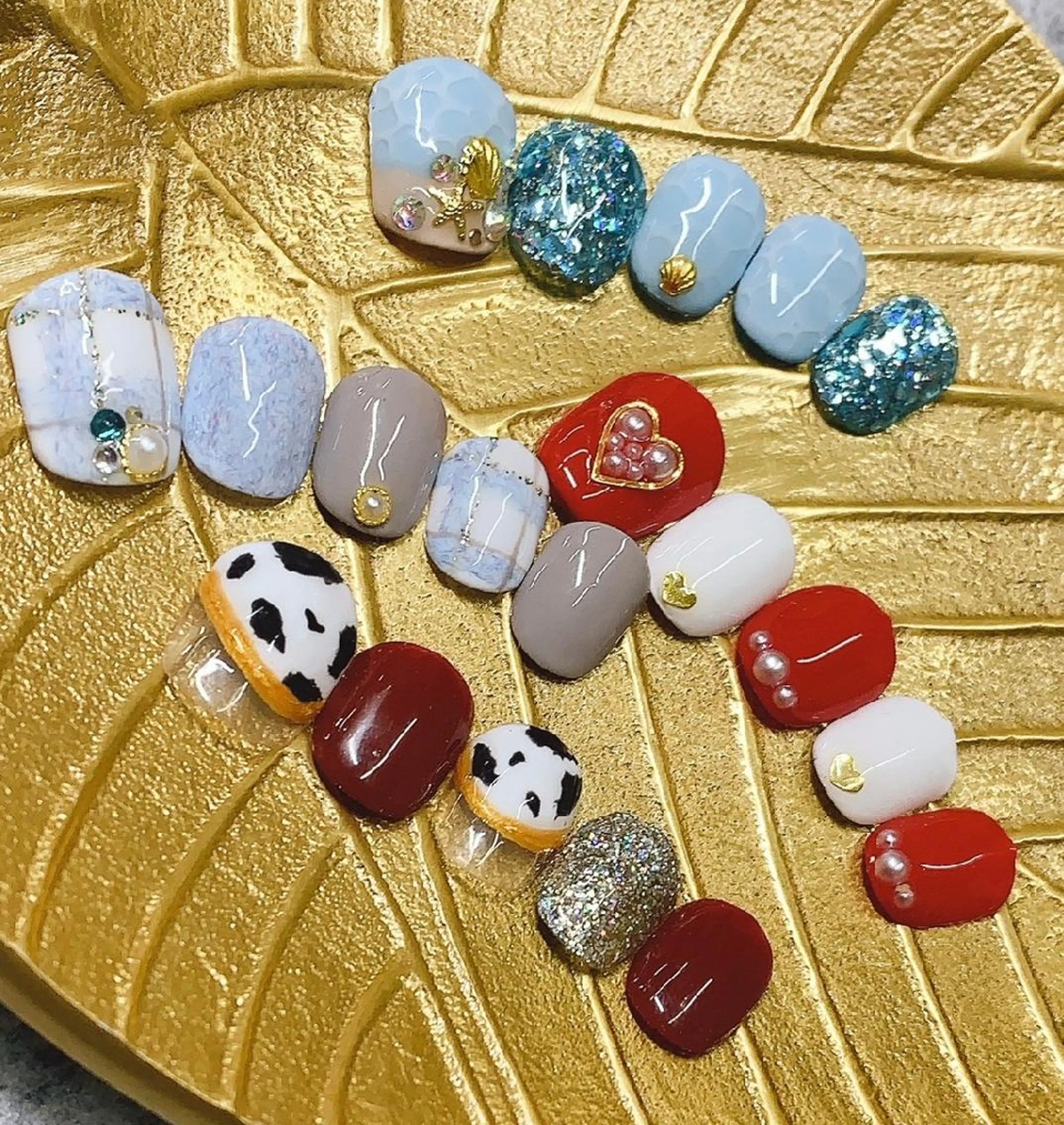 ネイル アートネイル フットネイル フットネイル BBnail ogataのネイルデザイン