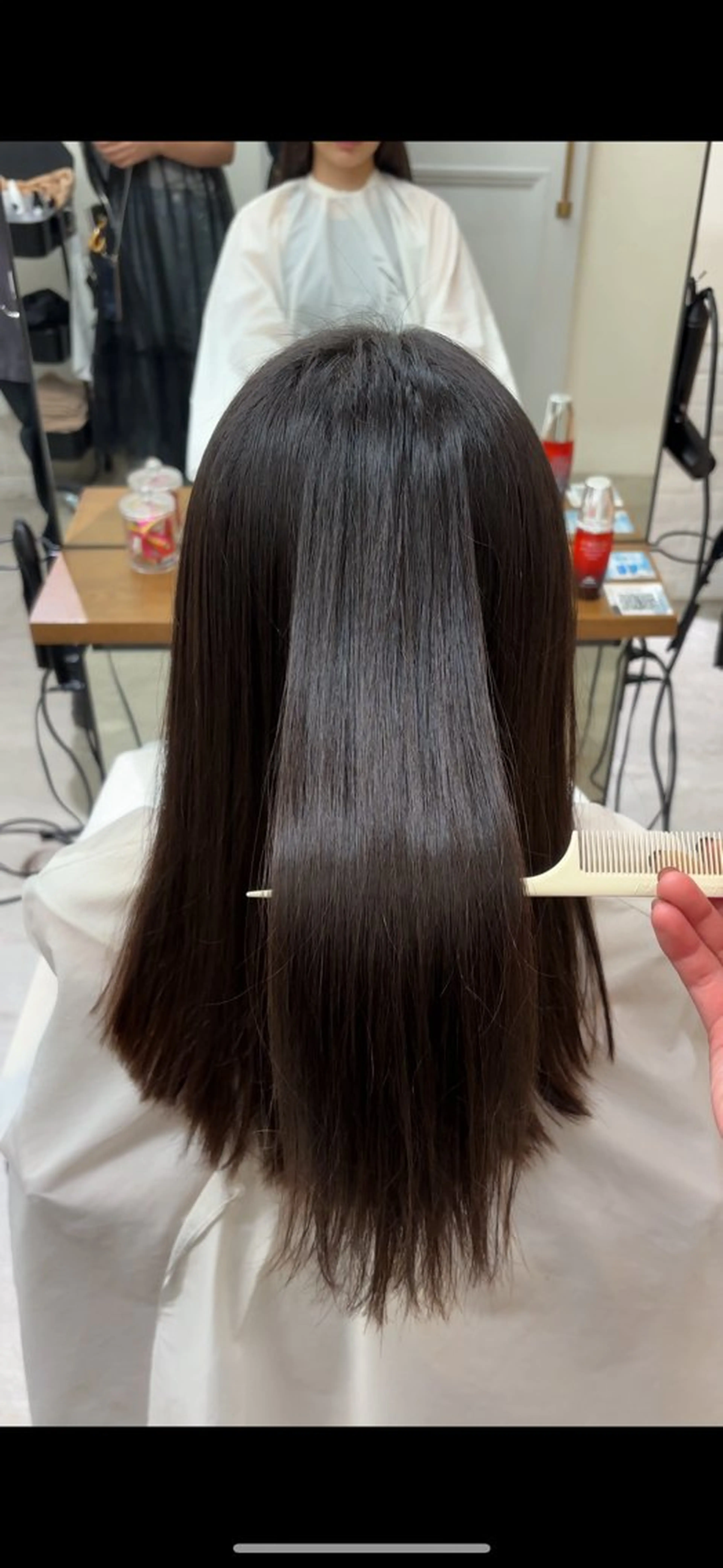 セミロング 透明感カラー ／kana‎🤍のヘアスタイル