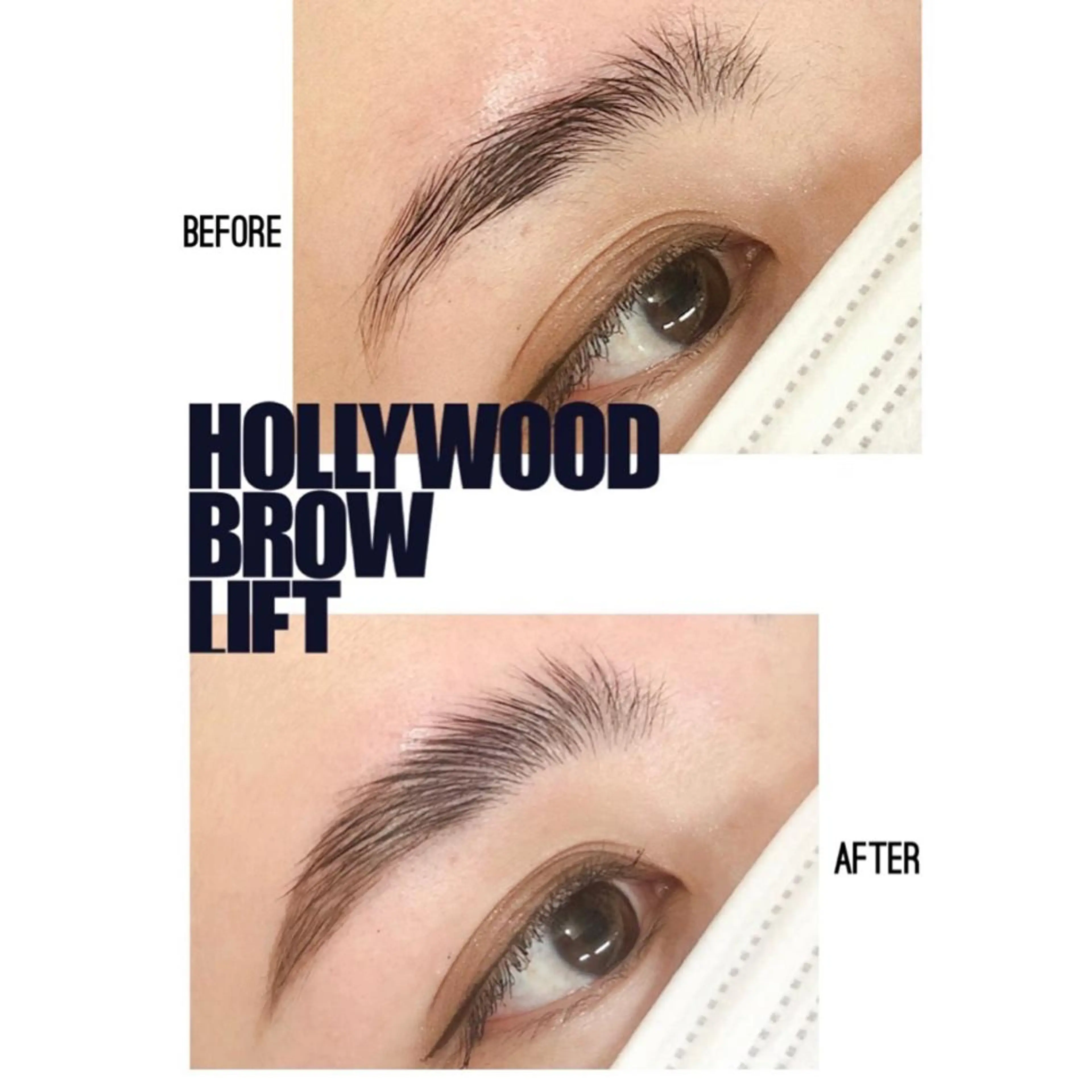 SNSで話題🎀ハリウッドブロウリフト(パーマ+wax脱毛)🎀【再来+1000円】の写真