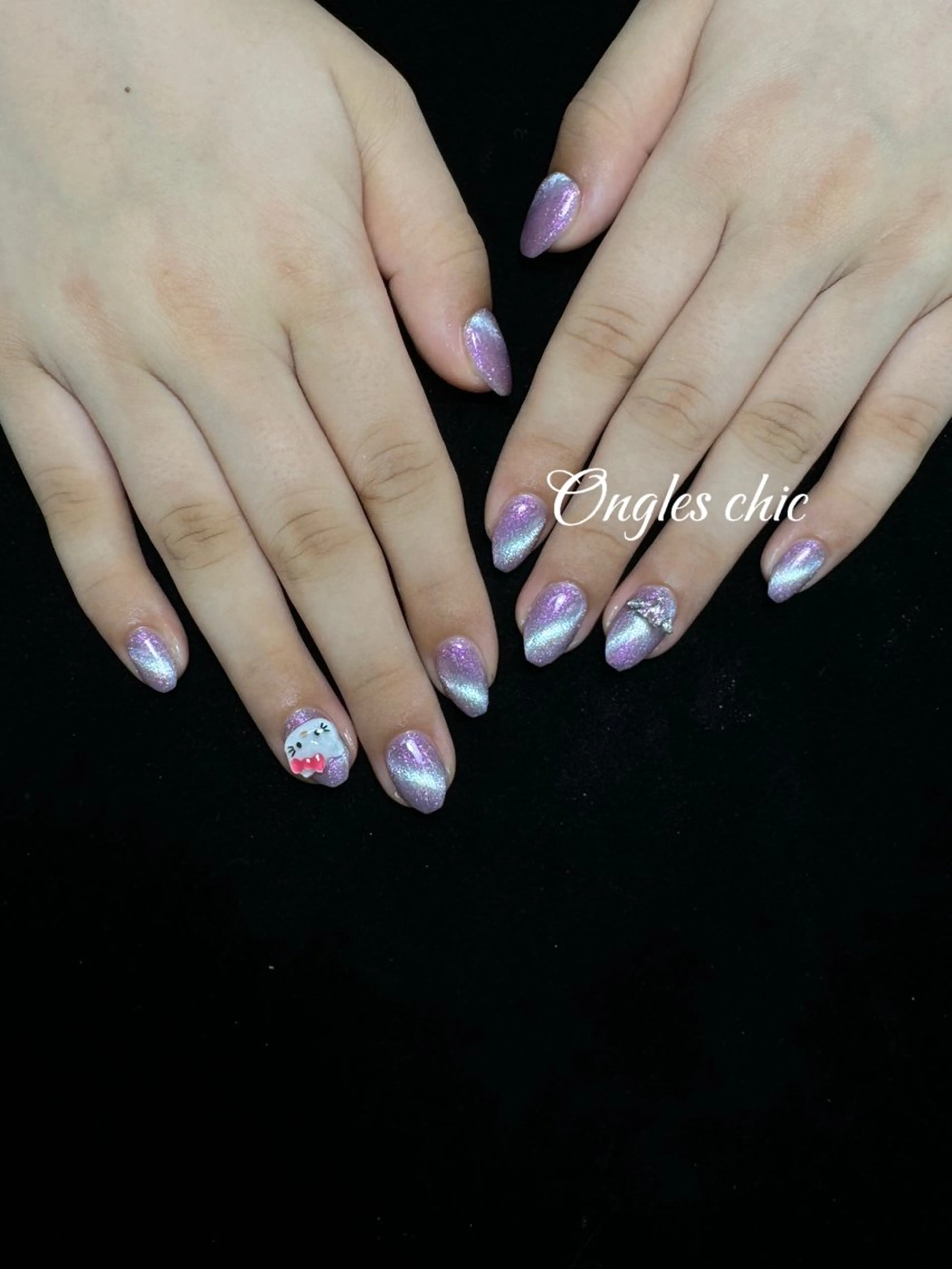 ネイル ハンドネイル ongles chicのネイルデザイン