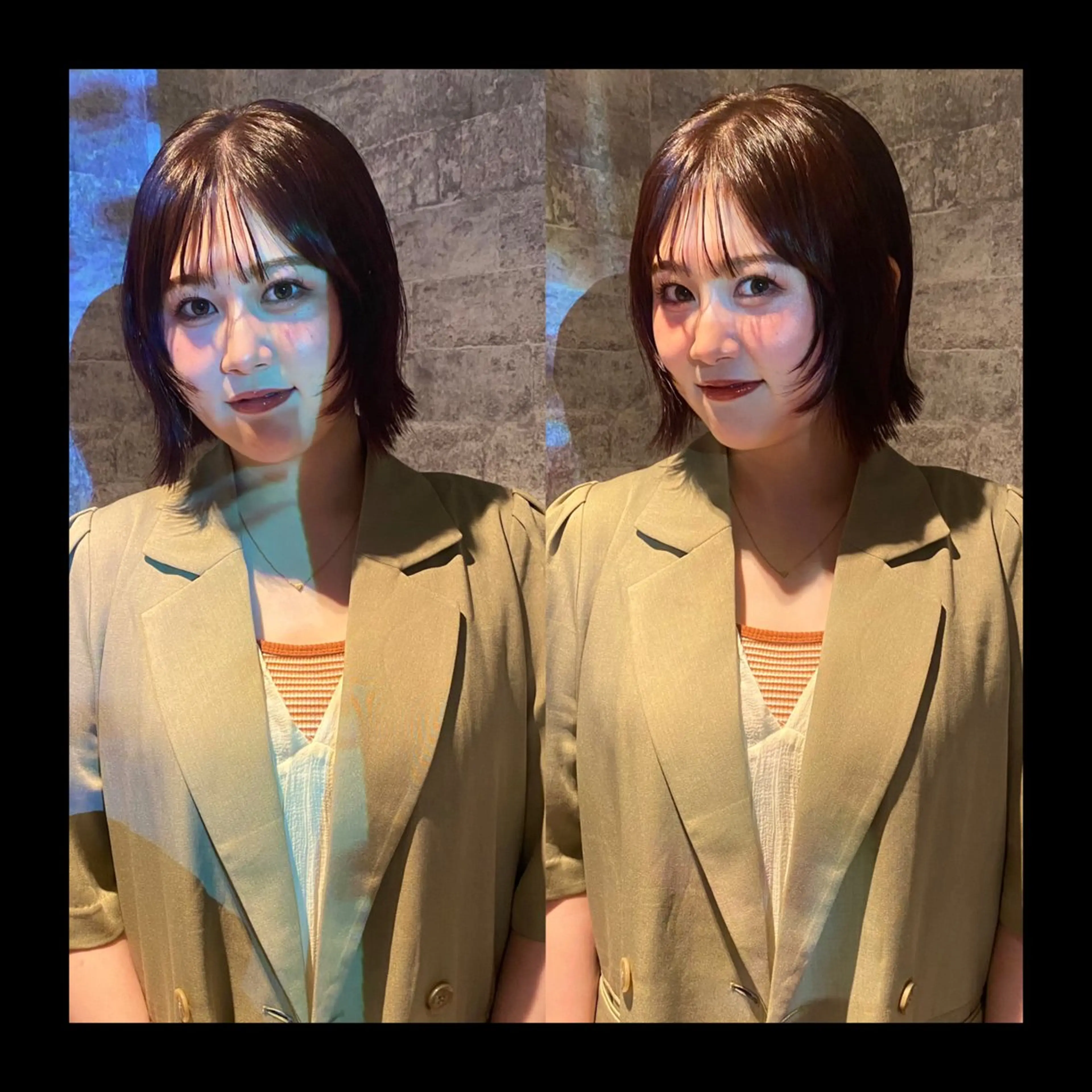 ショート カラー パーマ 似合わせカット カット ヘアカラー 縮毛矯正 トリートメント mai / linoah˚✧のヘアスタイル