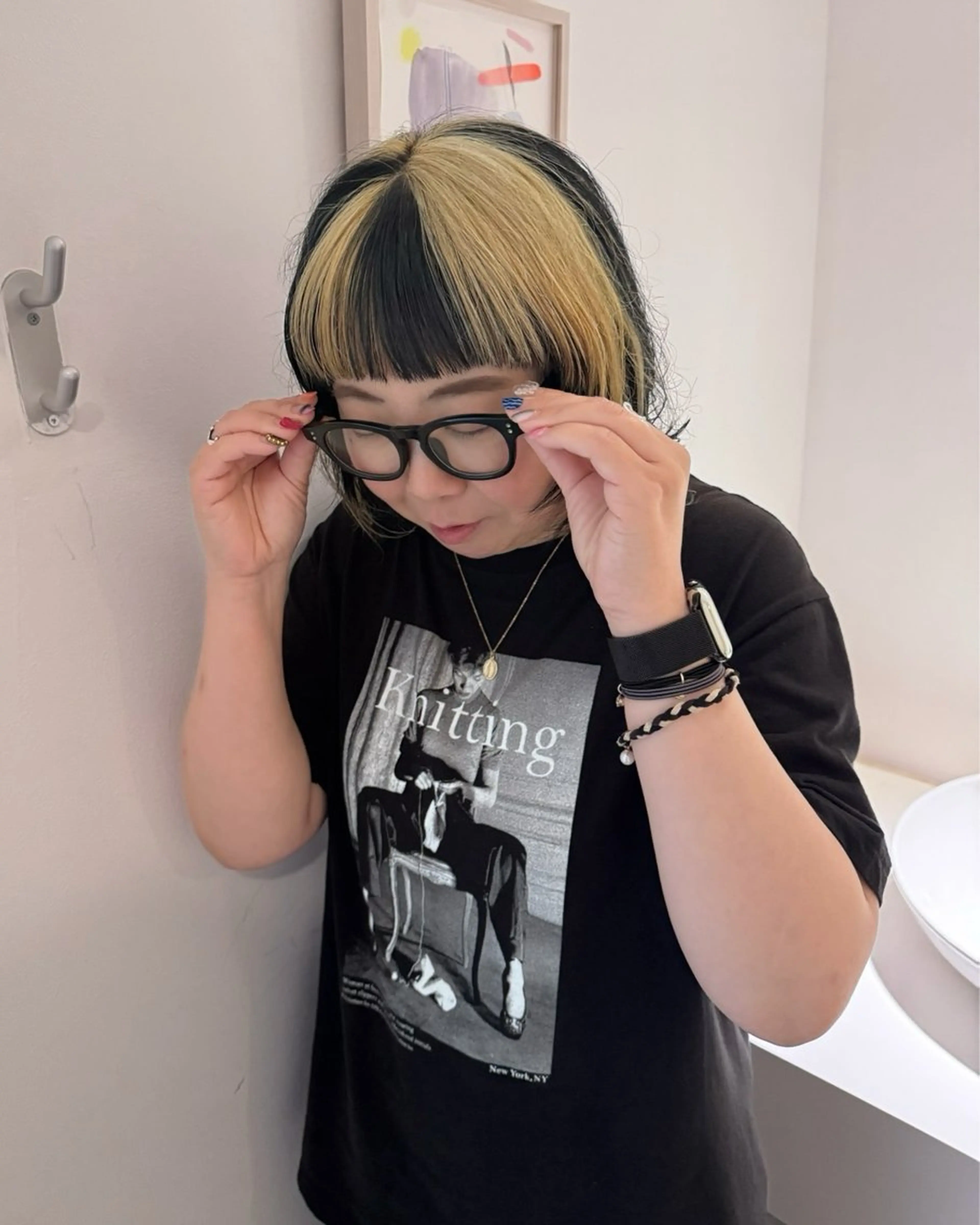 ミディアム ito suzuco @suc__asのヘアスタイル