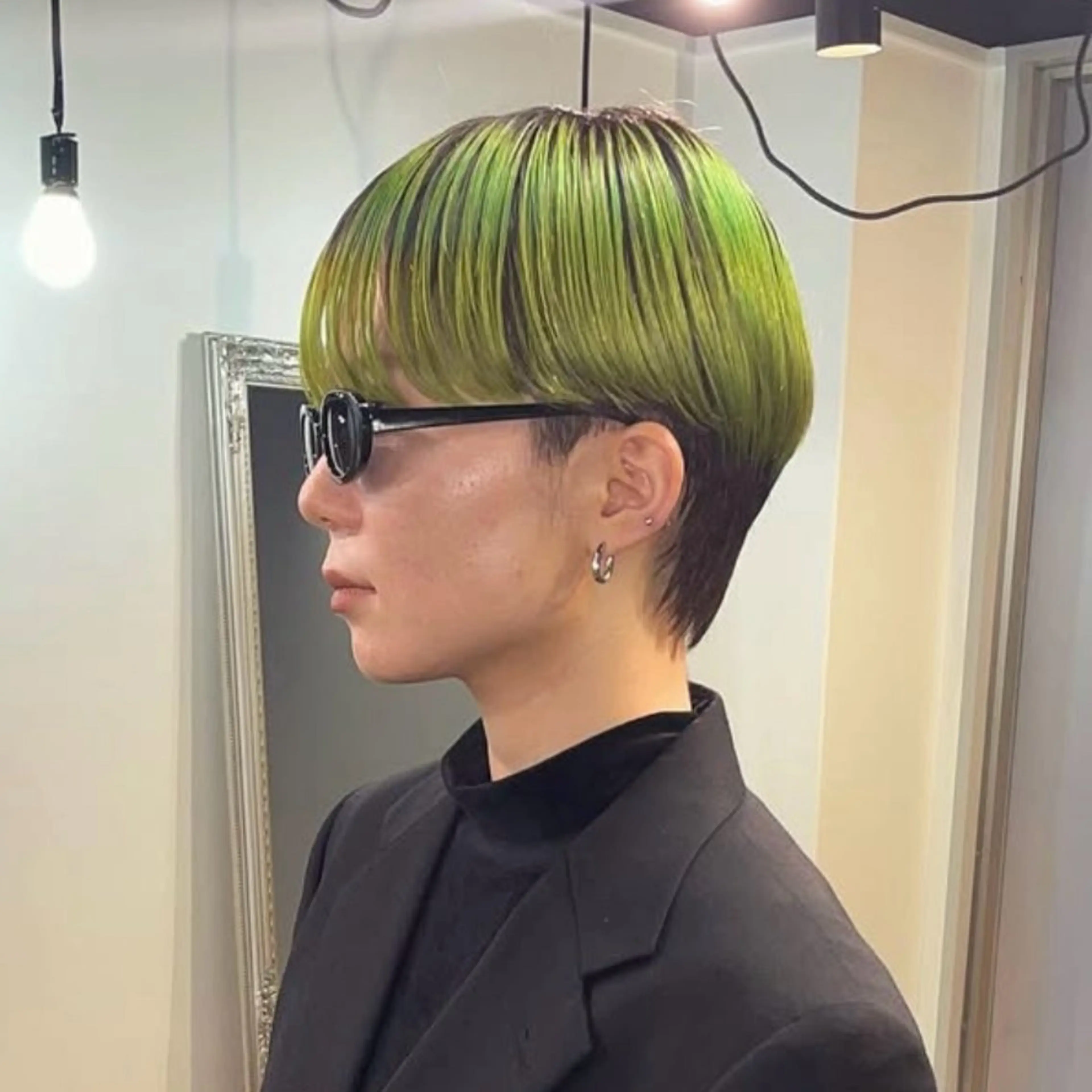 ショート ショートヘア 心斎橋/ハイトーン/ レイヤーカットのヘアスタイル