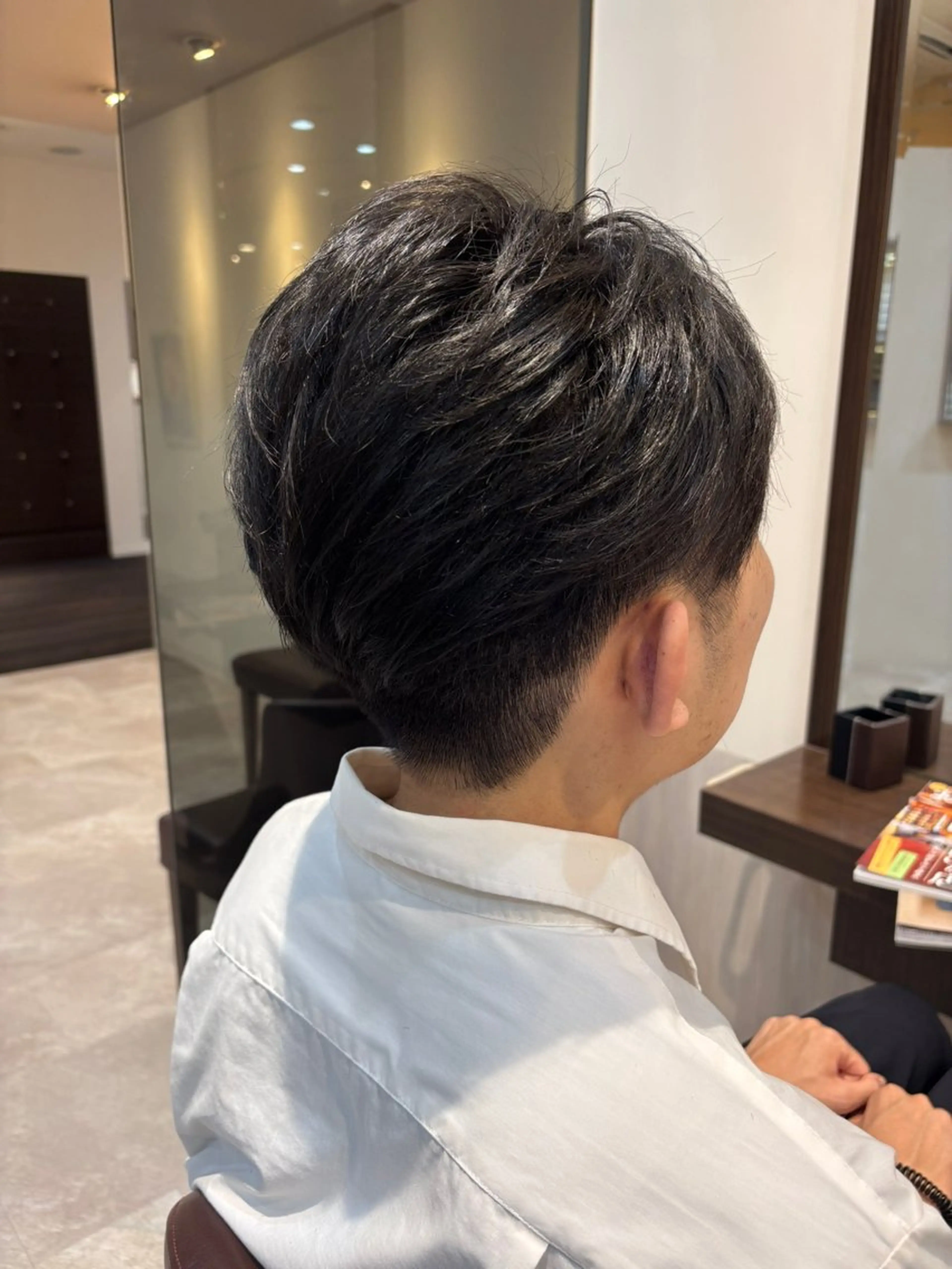 ショート メンズ カット 木村 柊斗のヘアスタイル
