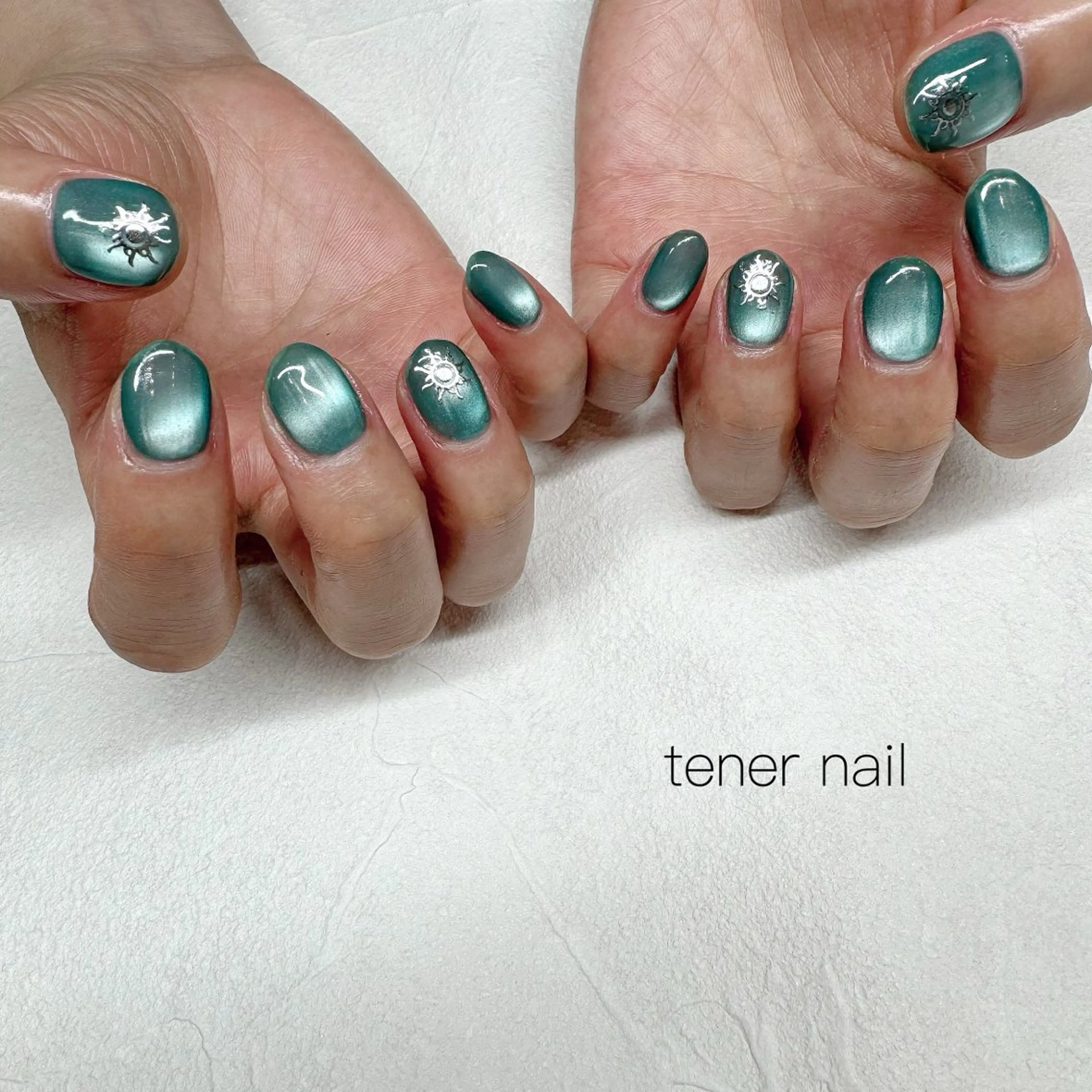 ネイル マグネットネイル ハンドネイル テネルネイル tener nailのネイルデザイン