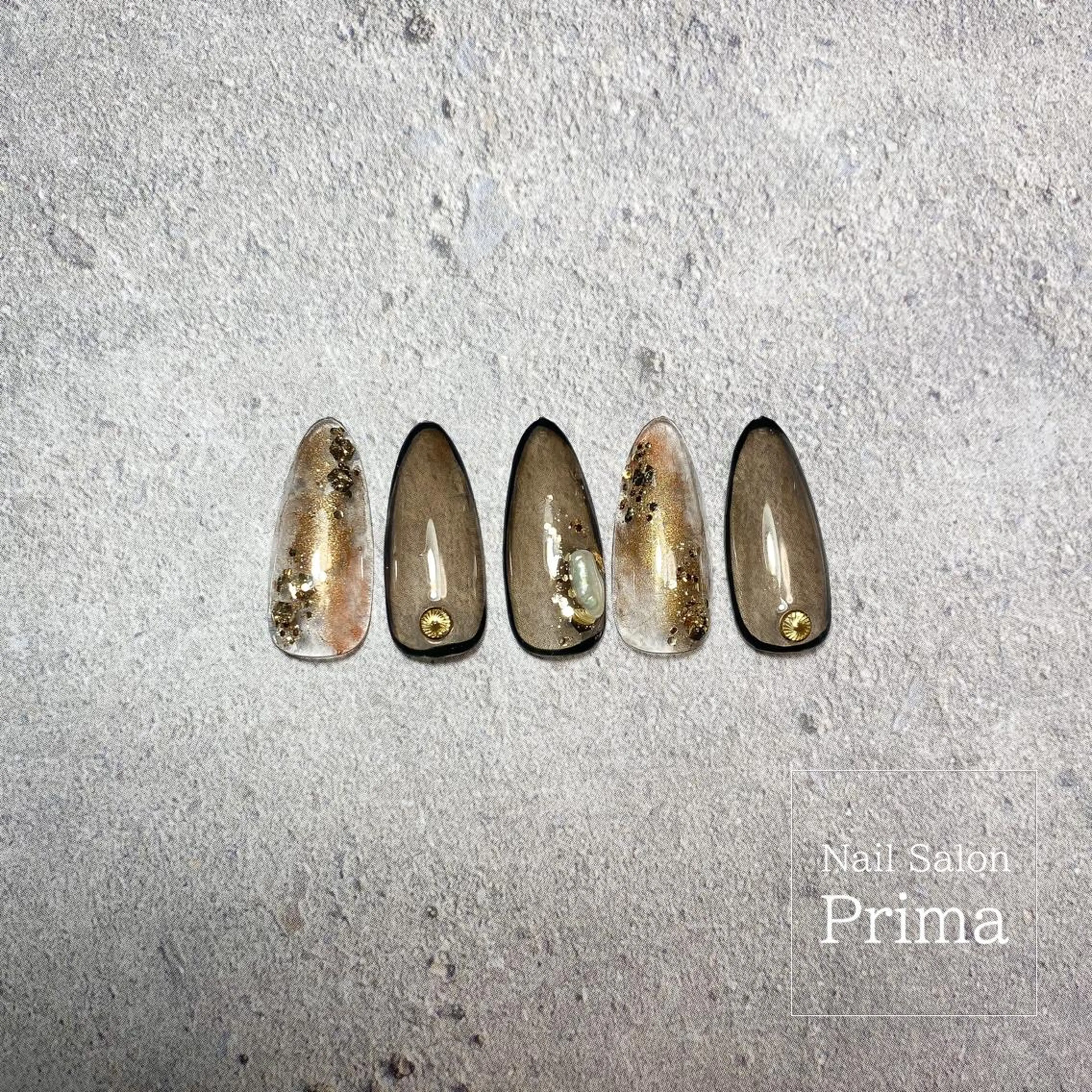 セミロング ネイル SalonPrima Nail & Eyeのネイルデザイン