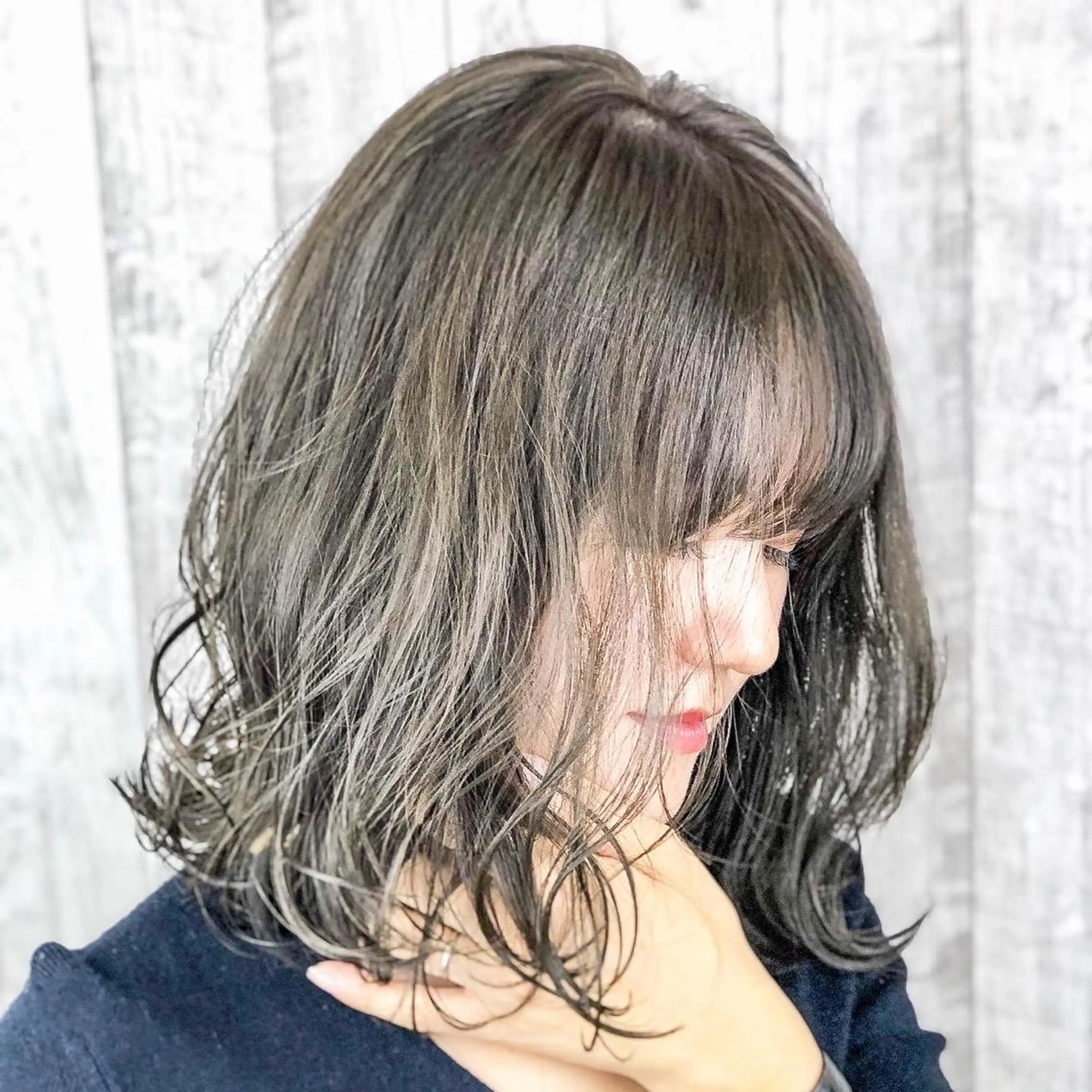 ミディアム 💎髪質改善専門 jewel boxのヘアスタイル