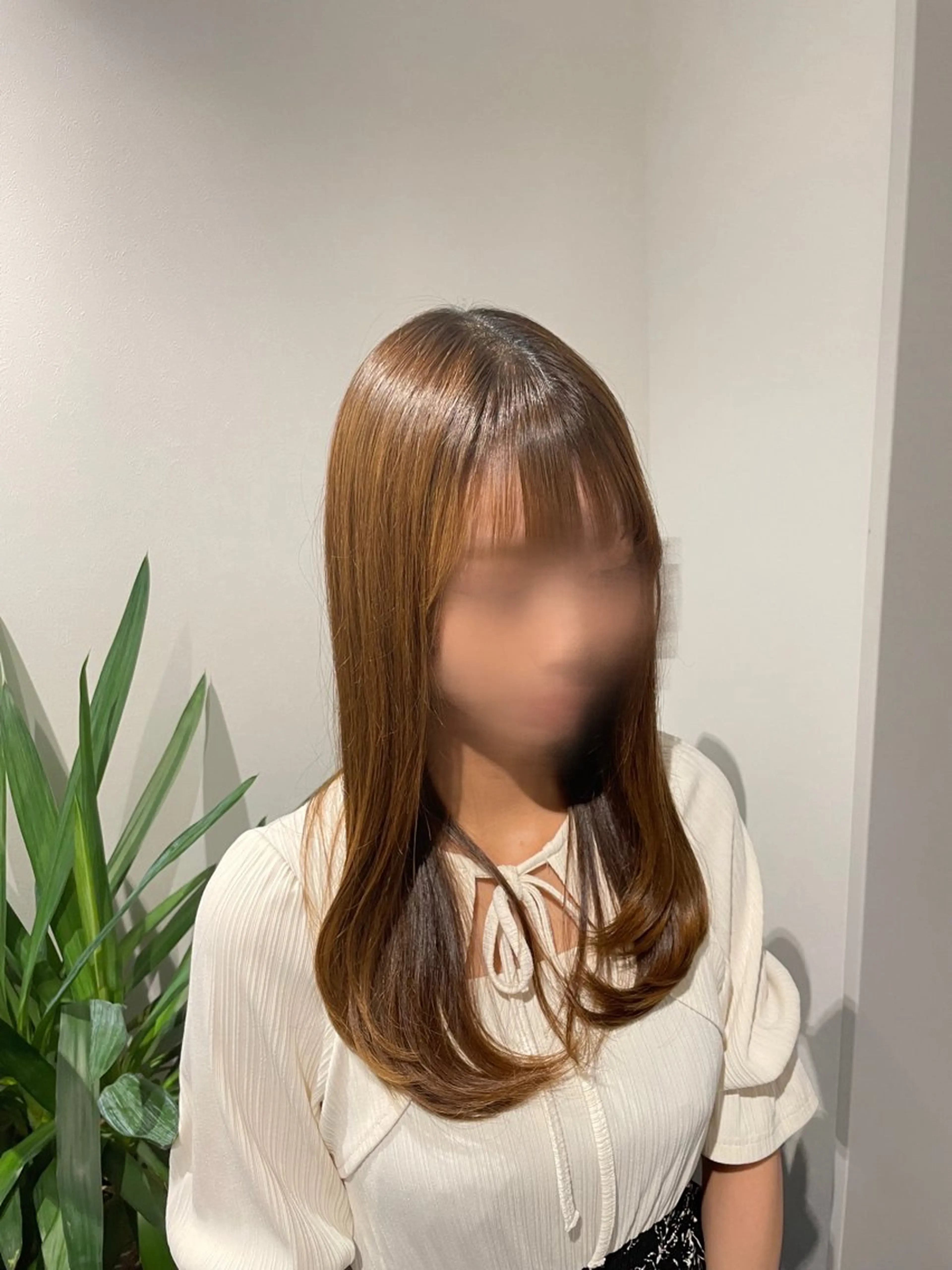 ロング カット けいせい/横浜/ カラー、パーマ、縮毛のヘアスタイル