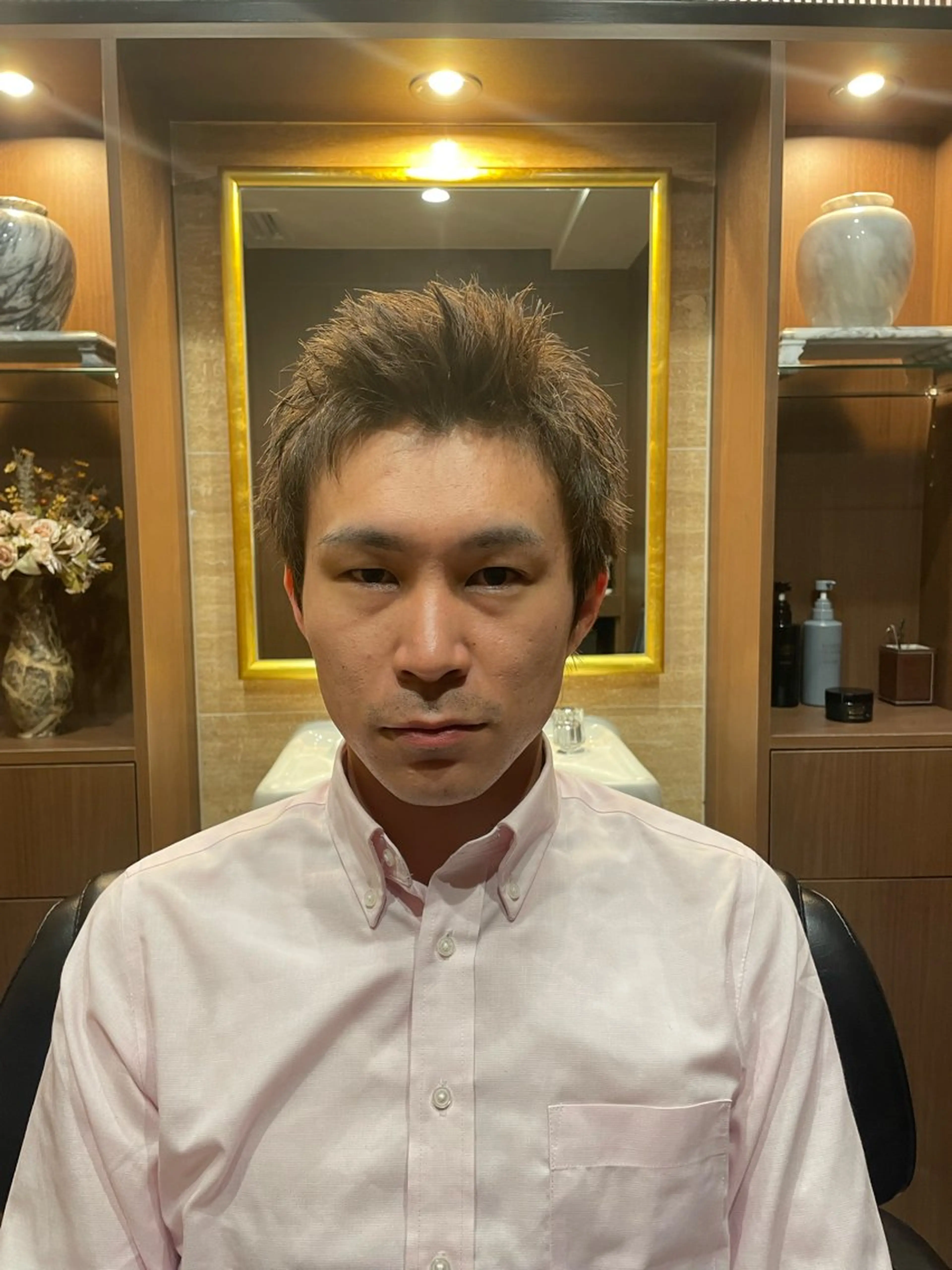 ショート ヒロ銀座バーバーショップ丸の内所属・秋山 琳太のヘアスタイル