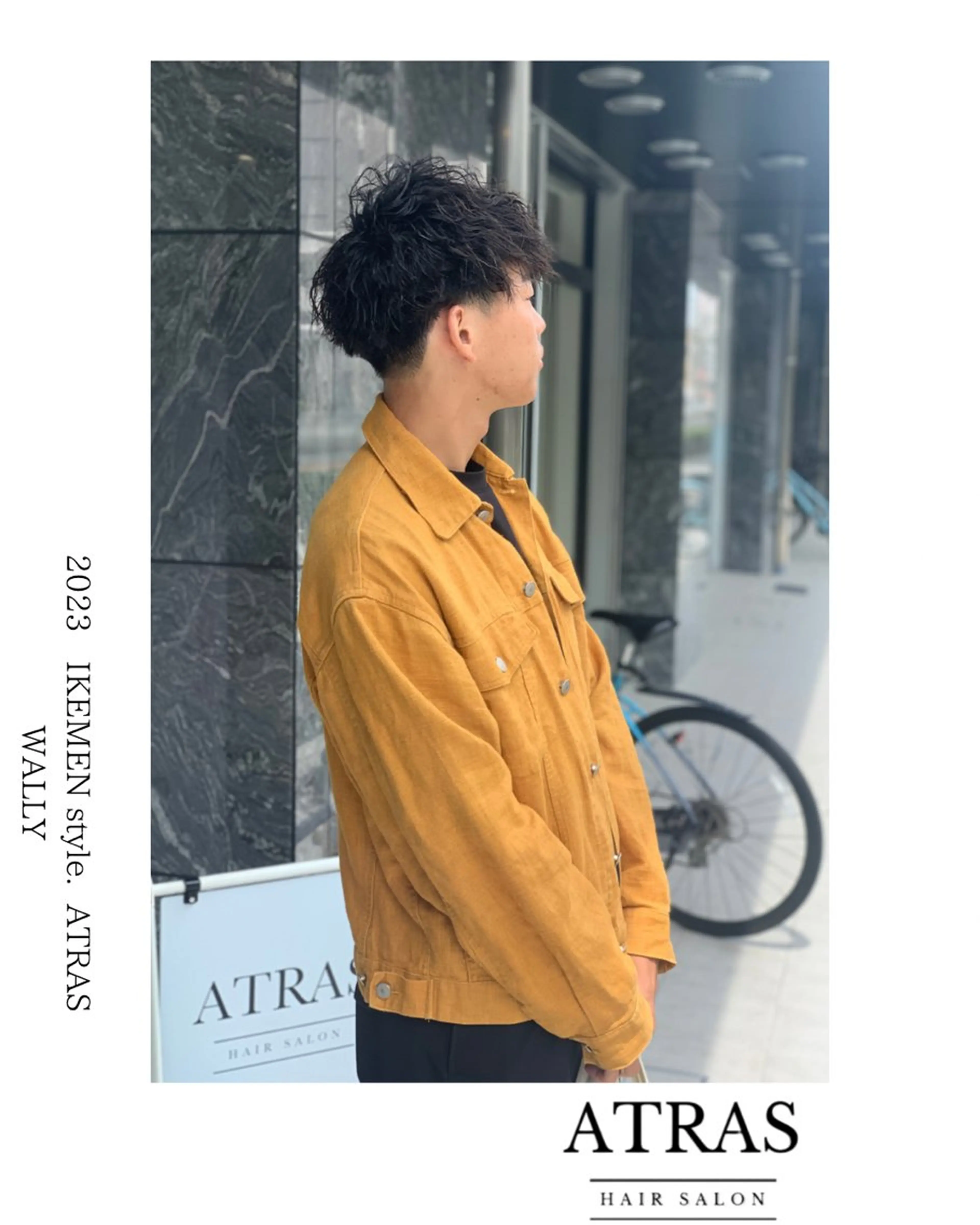 パーマ メンズ パーマエキスパート 🧑‍🦱WALLYのヘアスタイル