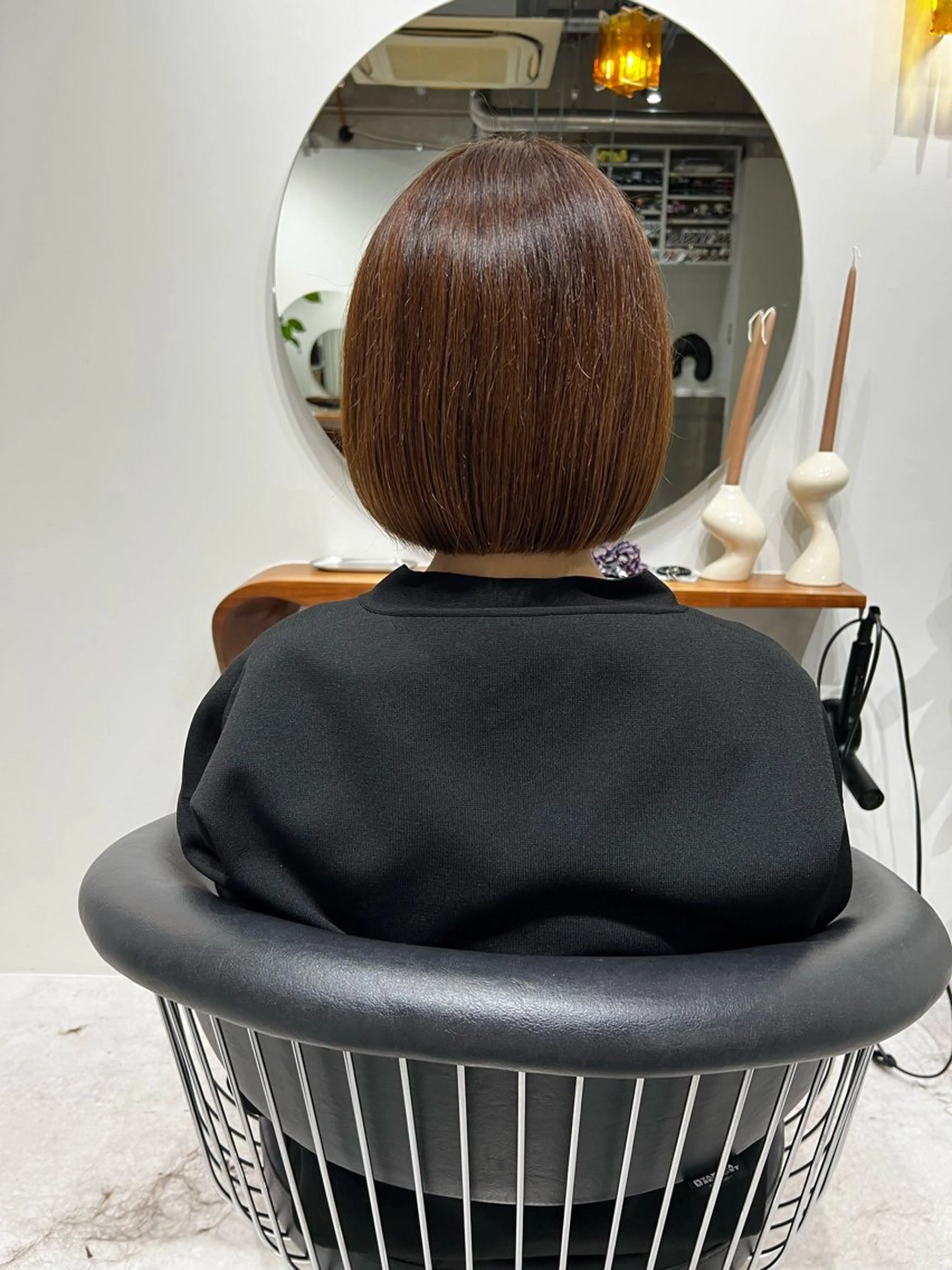 ショート カラー ヘアカラー 山本 麗のヘアスタイル