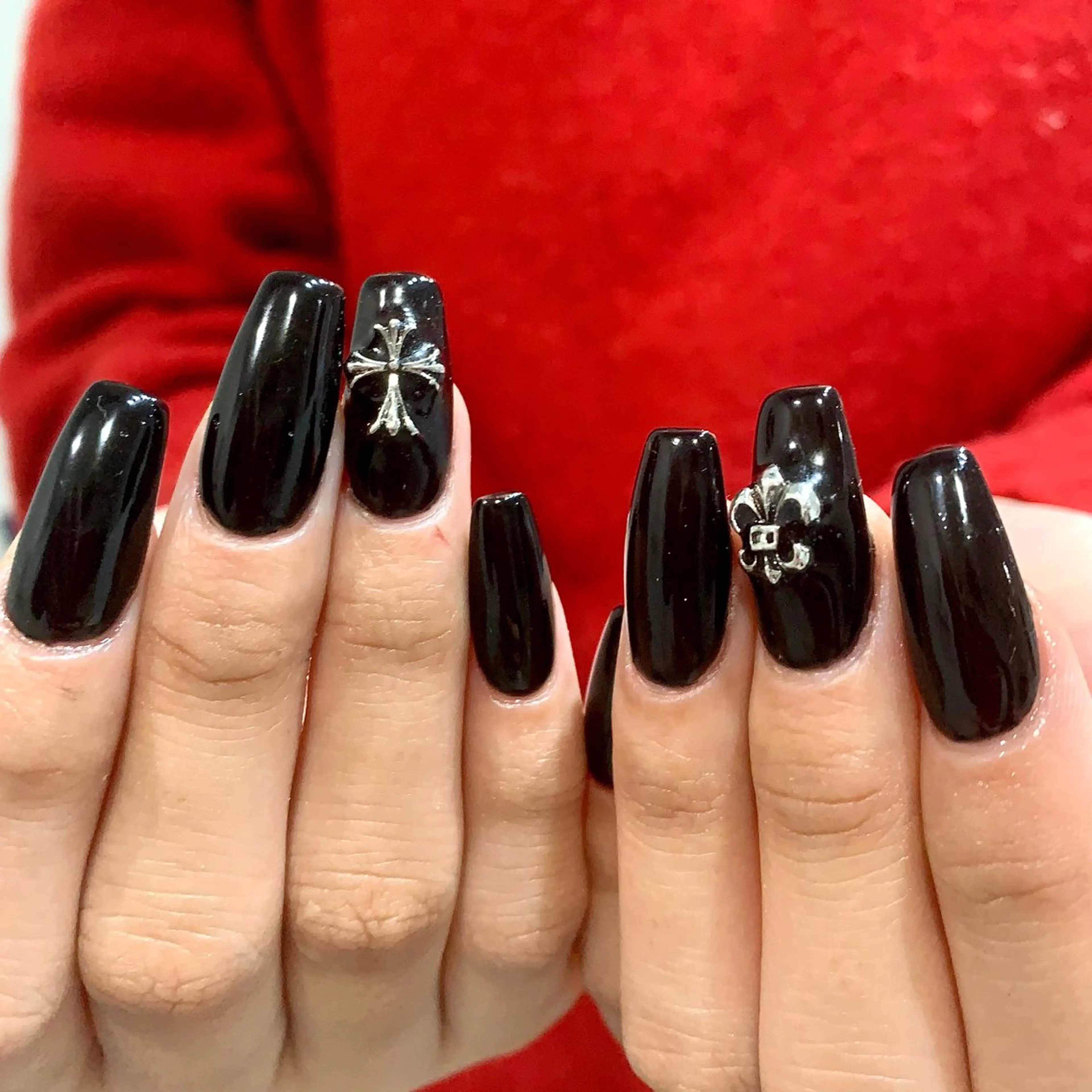 ネイル ハンドネイル 0203ムニムサン 💙Sayakaのネイルデザイン