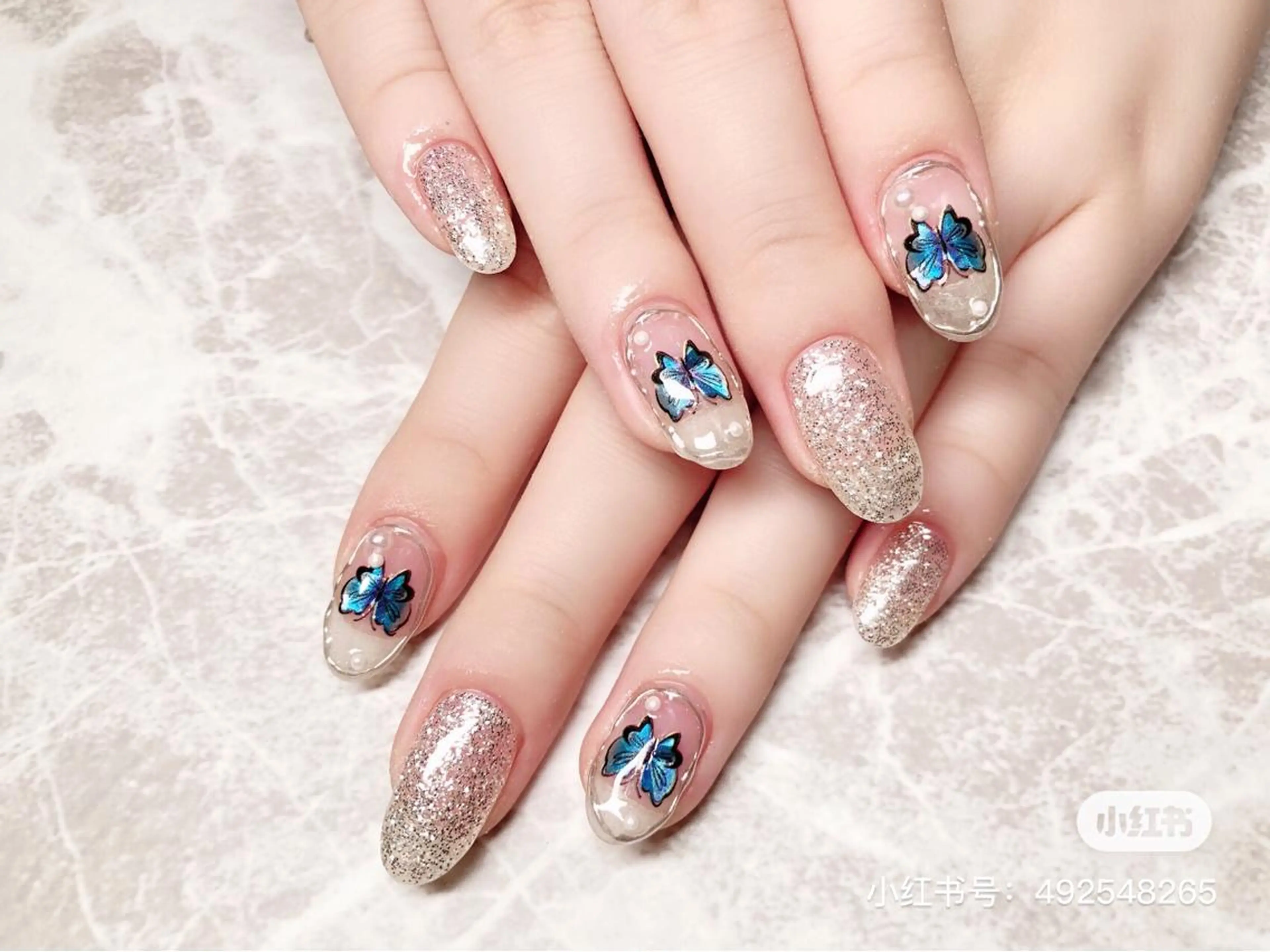 ネイル マジック ミラーのネイルデザイン