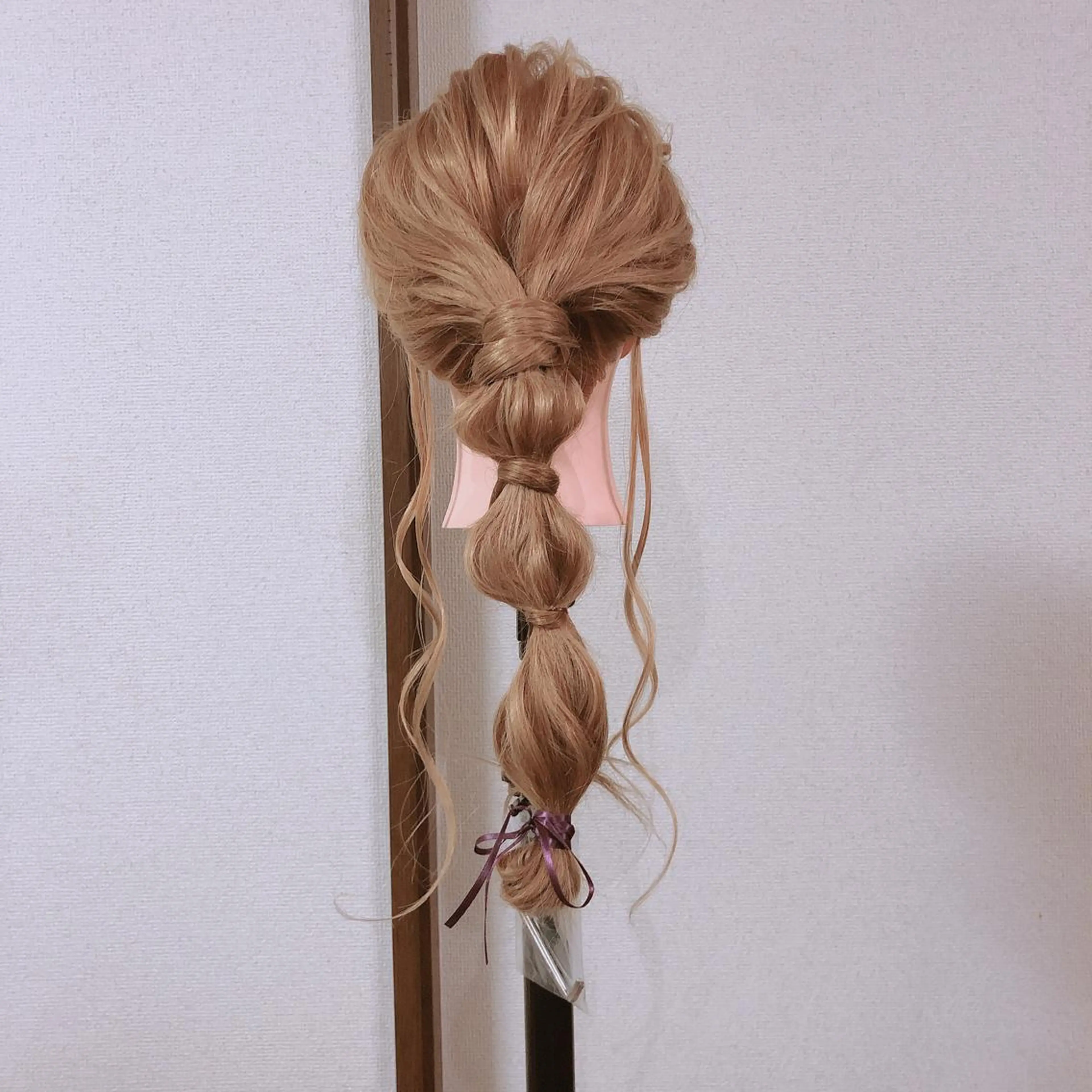 ロング カラー ヘアアレンジ platinam doll南草津店のマツエク・マツパデザイン