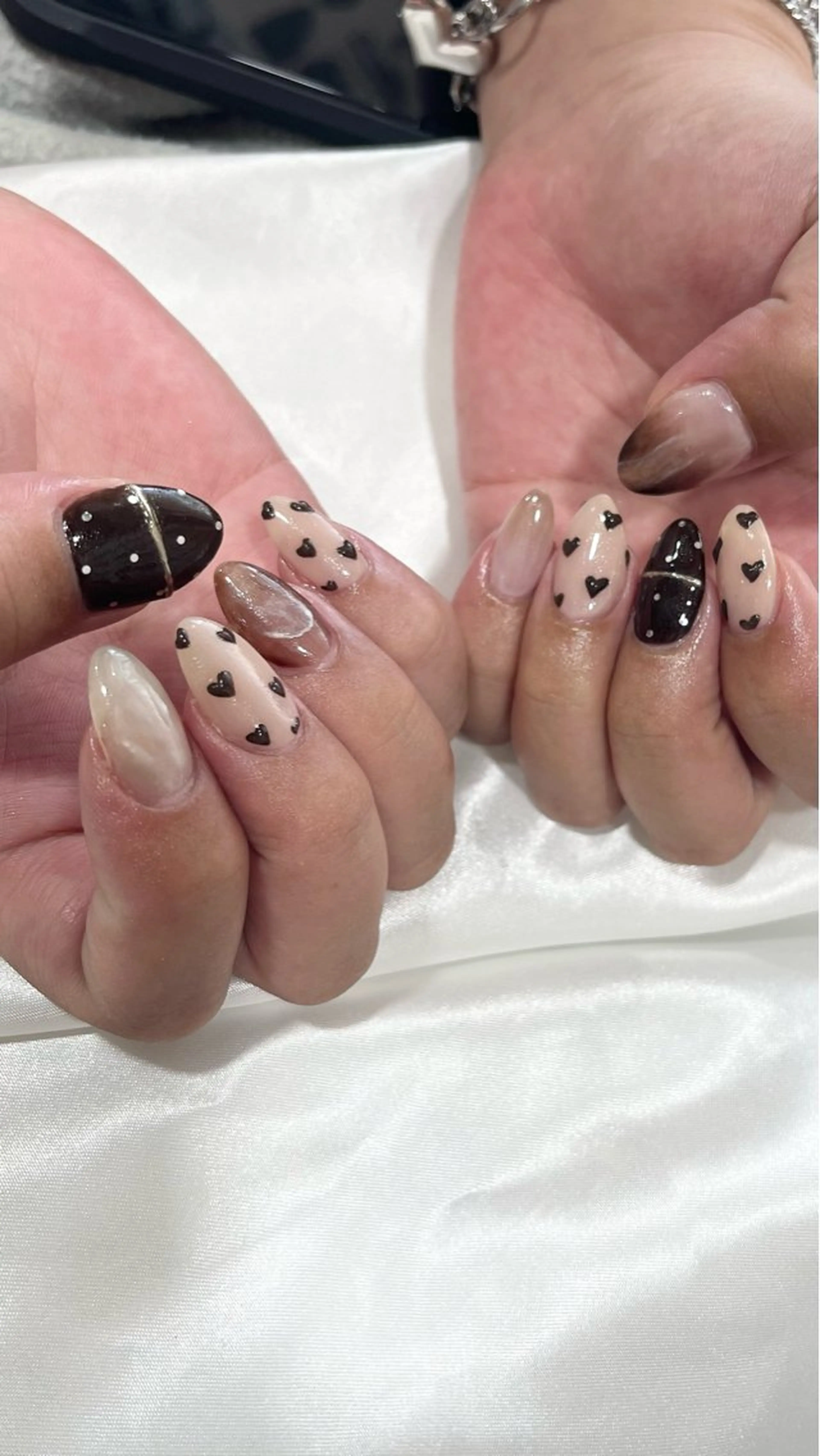 ネイル ハート ハンドネイル フットネイル nailsister ただのネイルデザイン