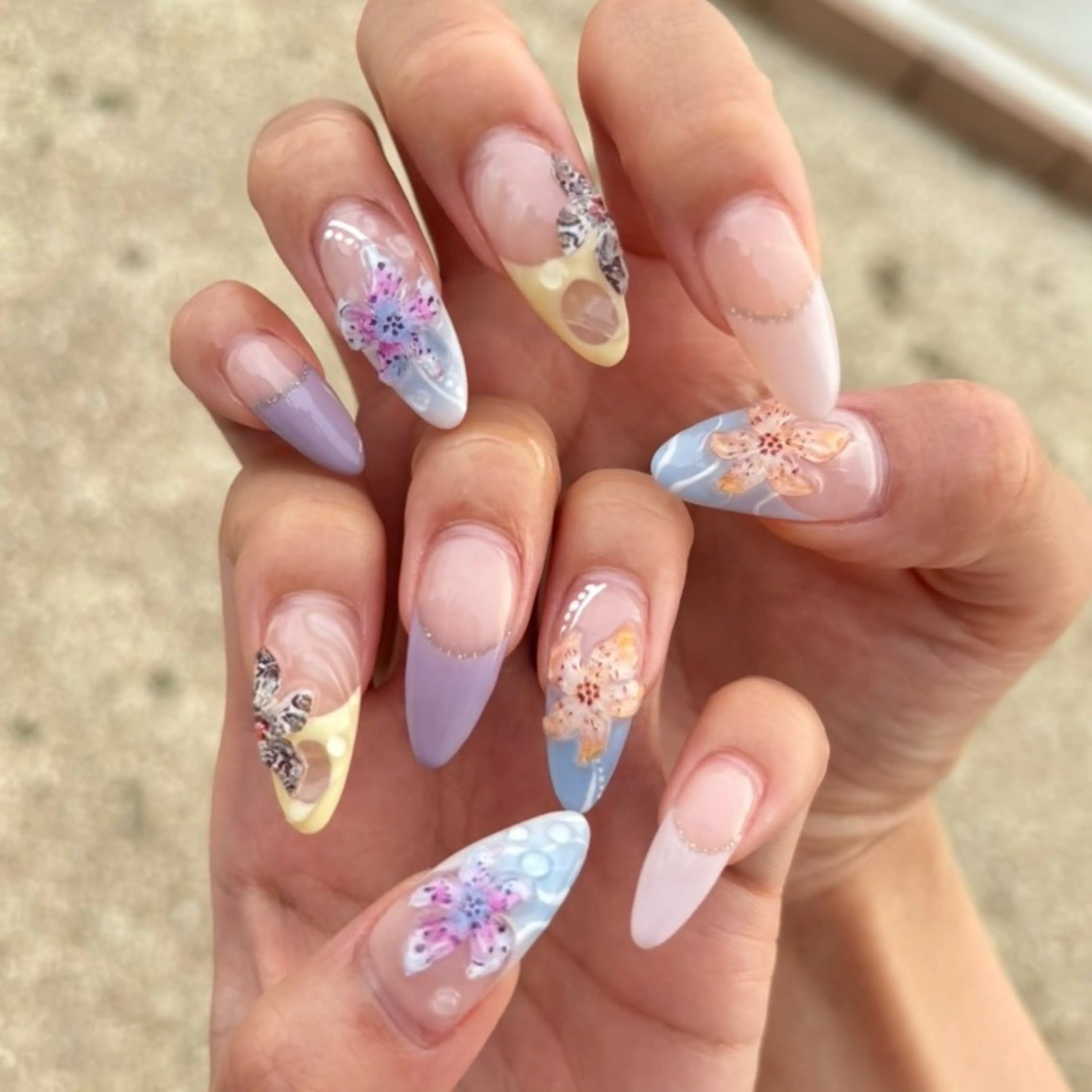 ネイル ハンドネイル alien girl所属・aliengirl Ayuのネイルデザイン