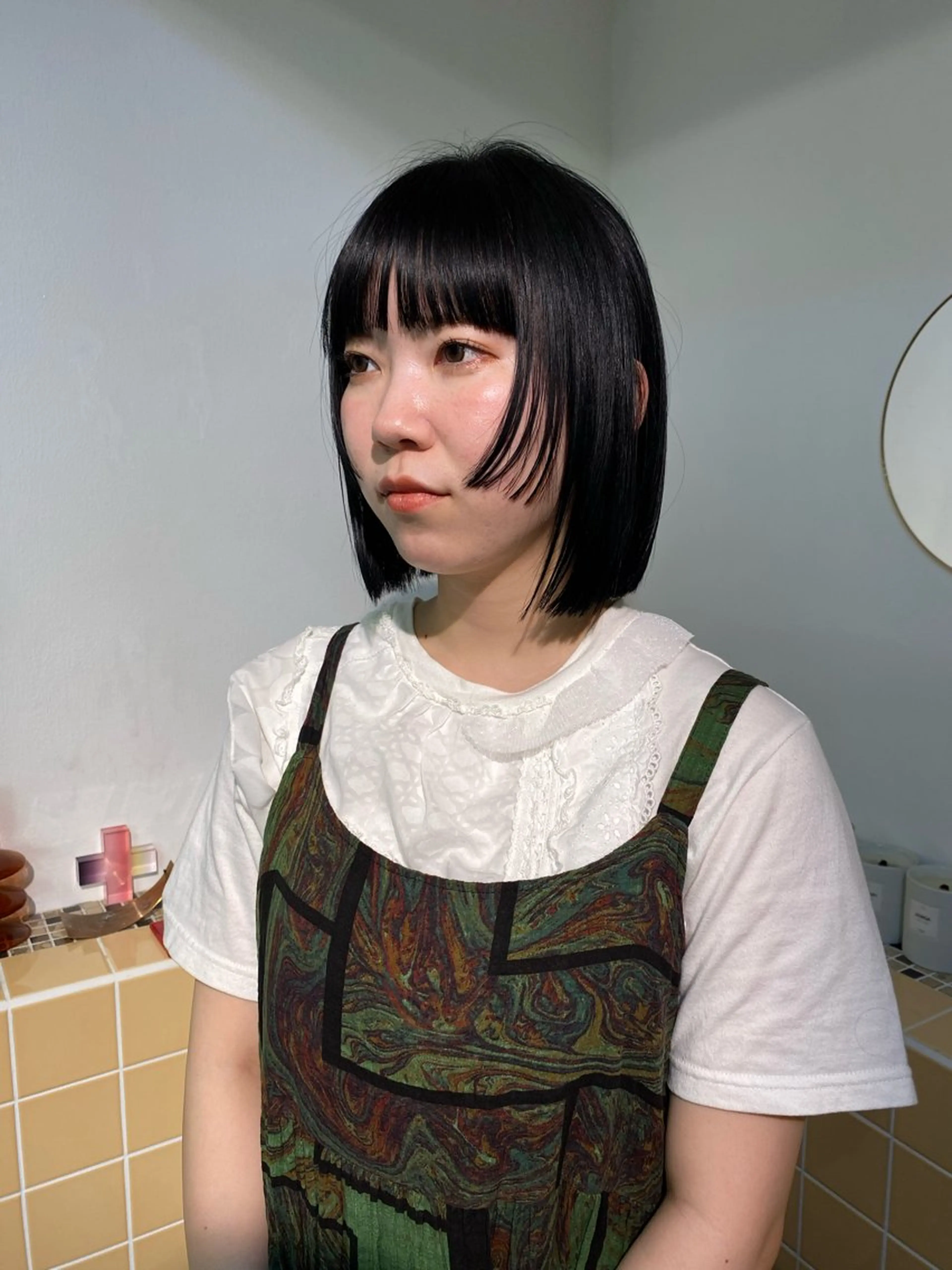 ミディアム カラー iroha/ n.w.h🎀のヘアスタイル