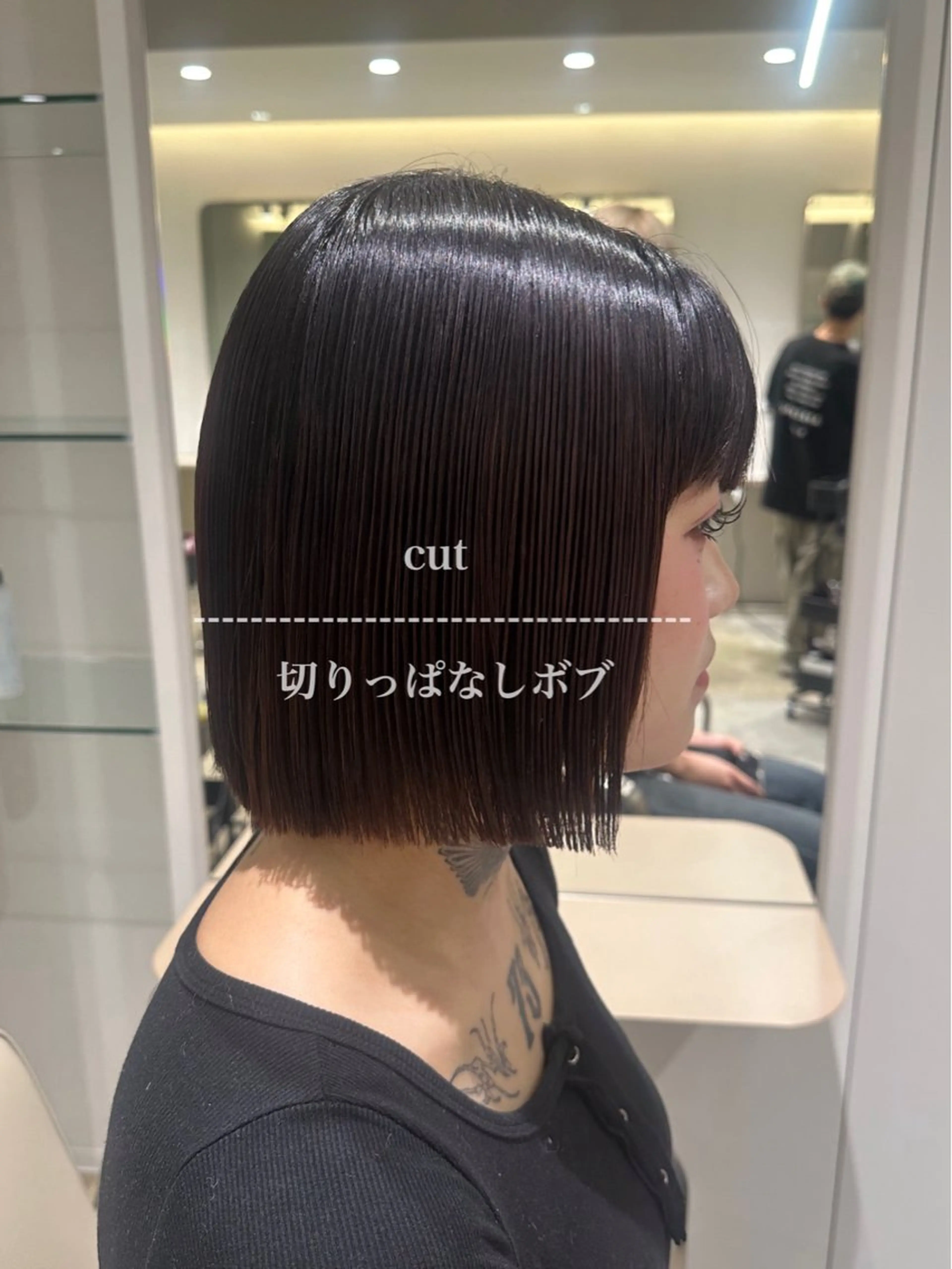 ショート カラー カット ヘアカラー トリートメント 🪞個室サロン/韓国 艶髪/keito🪞のヘアスタイル