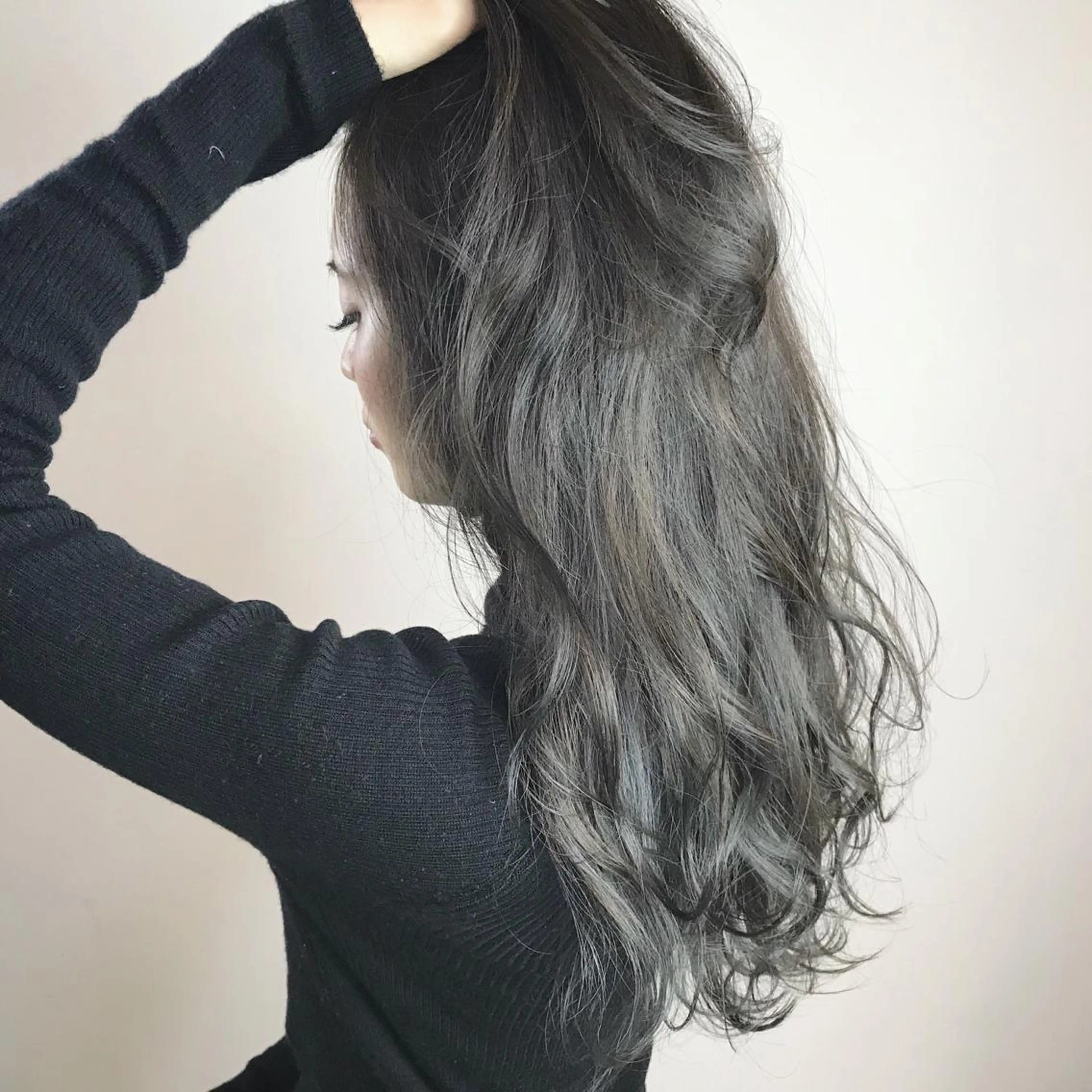 ロング MORISAKI ✂︎縮毛矯正のヘアスタイル