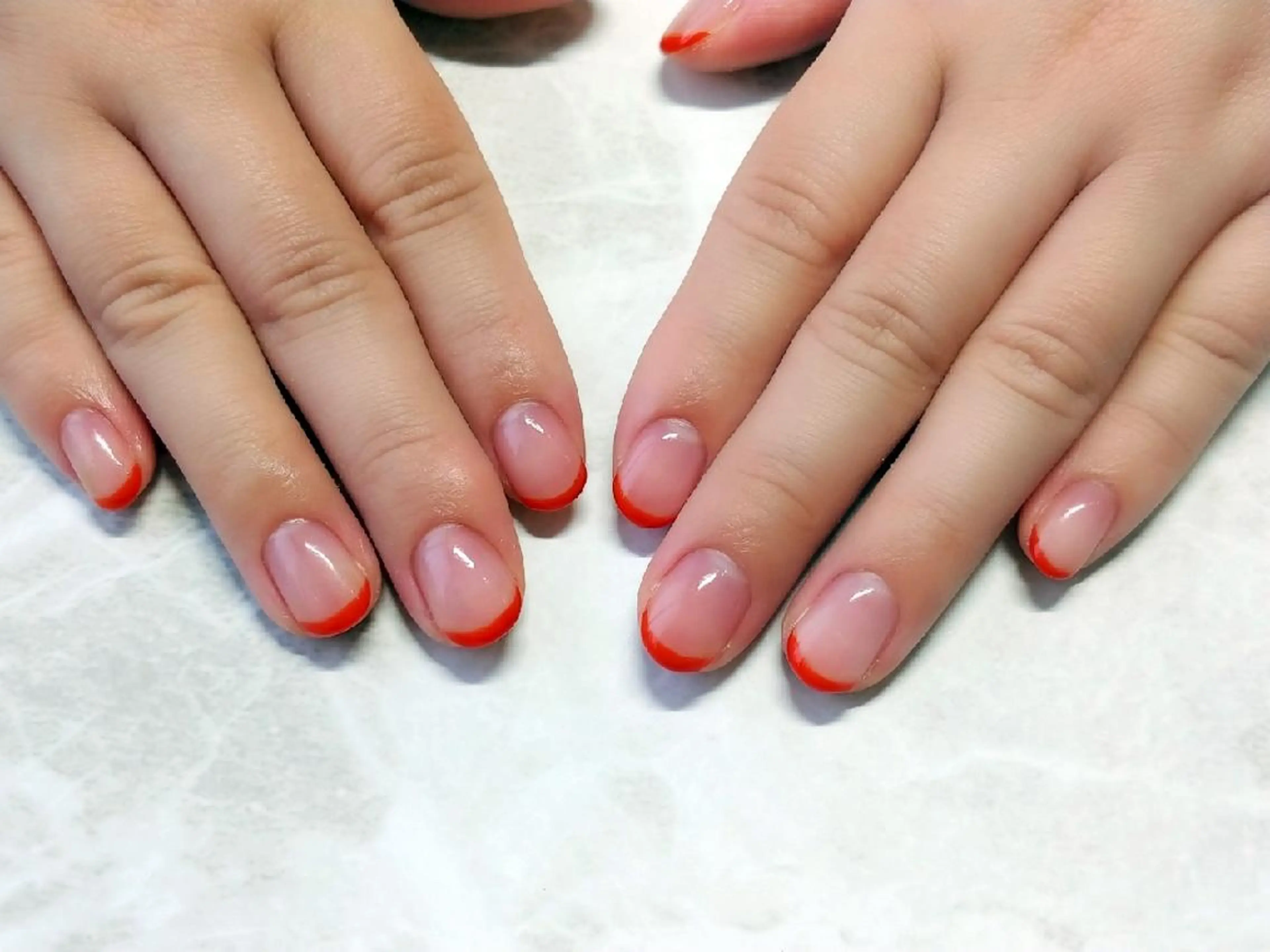 ネイル フレンチネイル ハンドネイル nail  Culleoのネイルデザイン