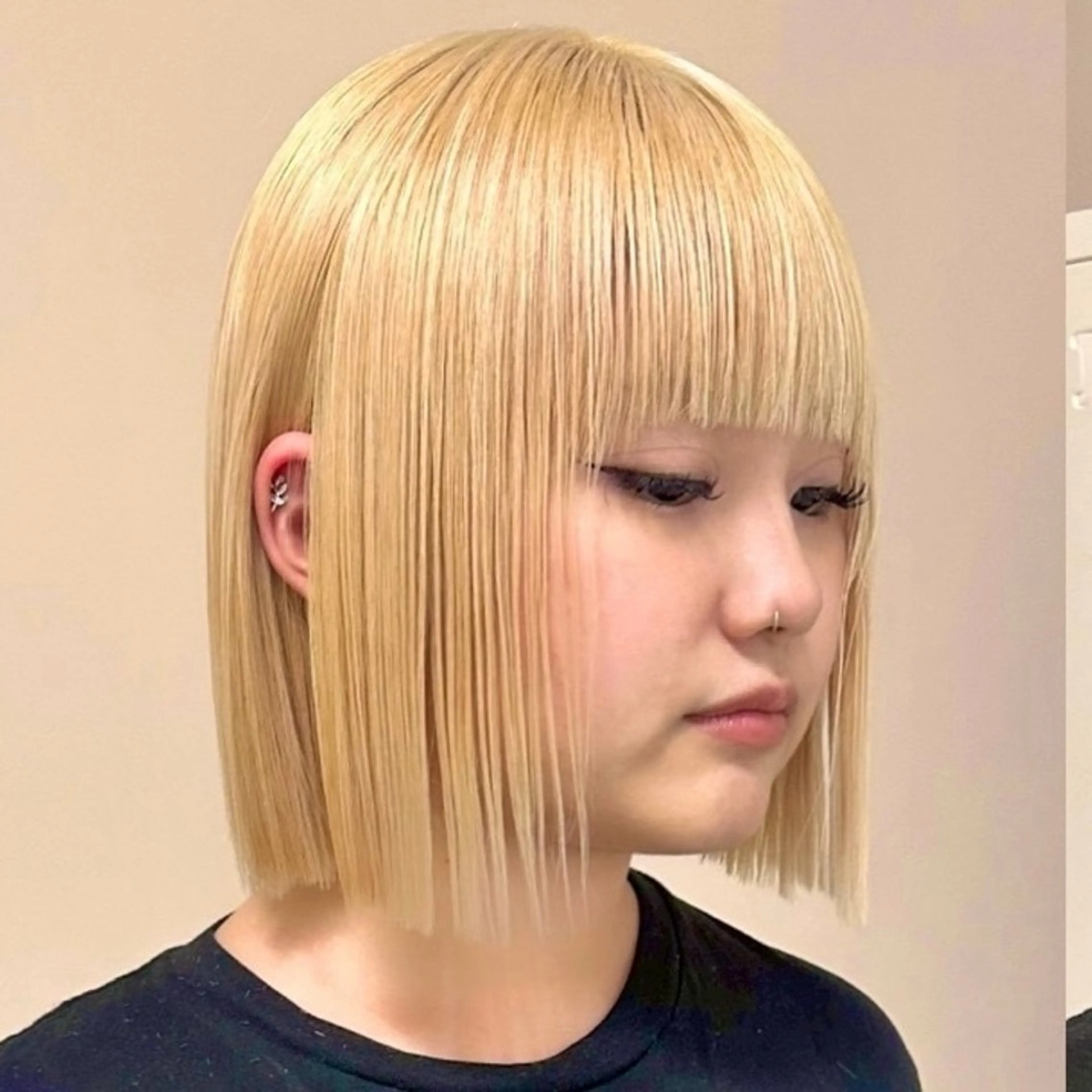 ケアブリーチカラー🌼ケアブリーチ＋ワンカラー＋ケアトリートメントの写真