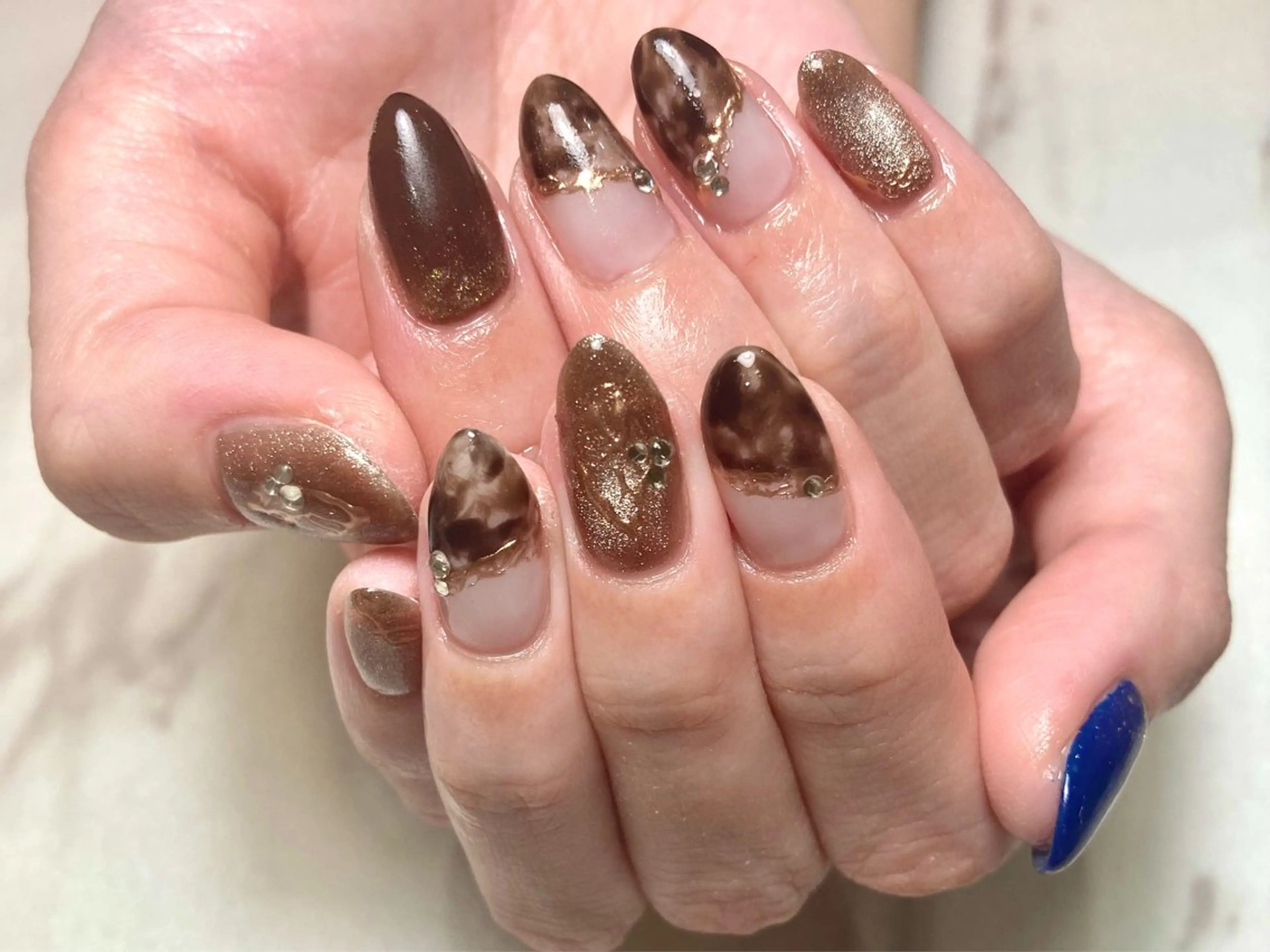 持ち込みデザイン90分　【両手4本】の写真