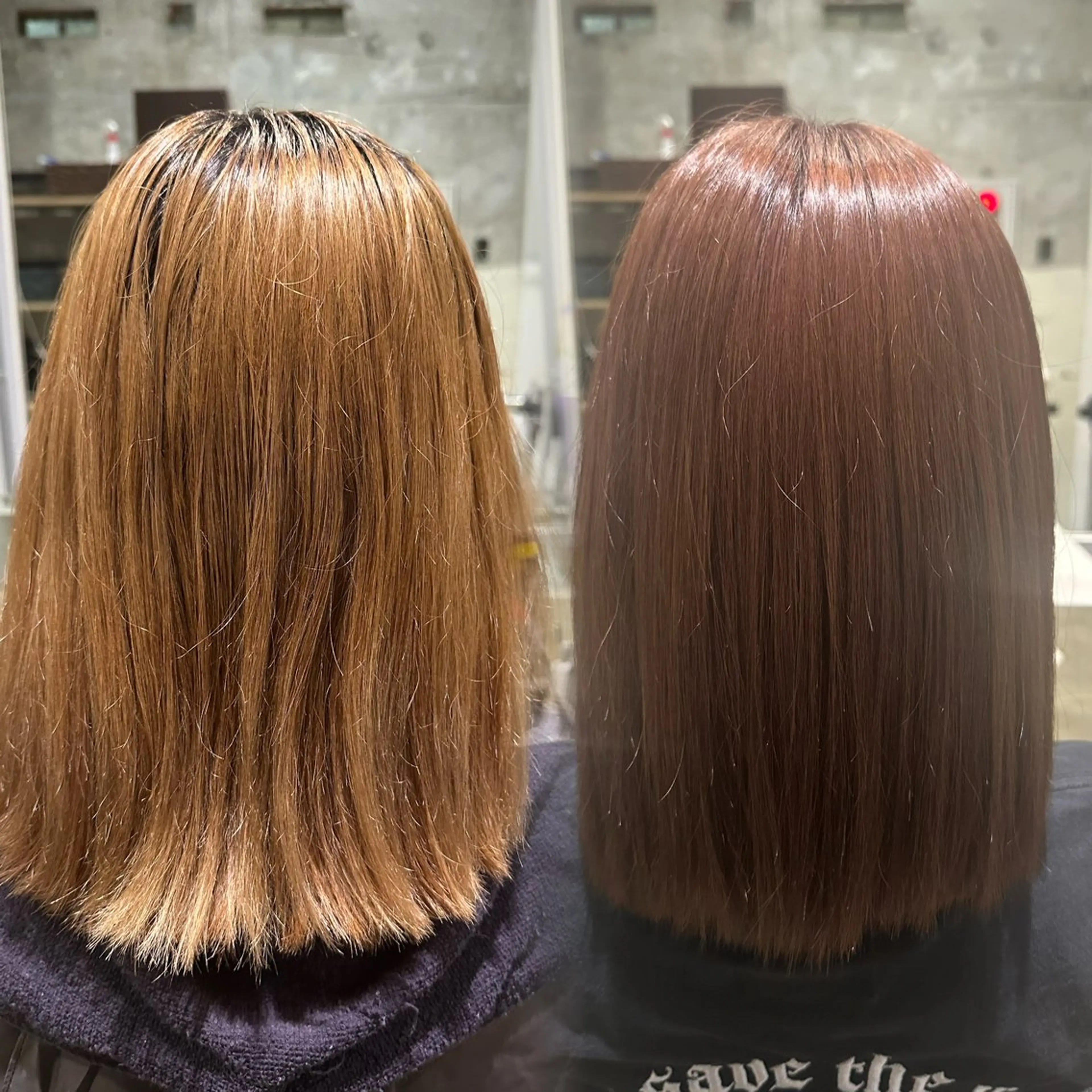 カラー ブラウンカラー Helena ゆかのヘアスタイル