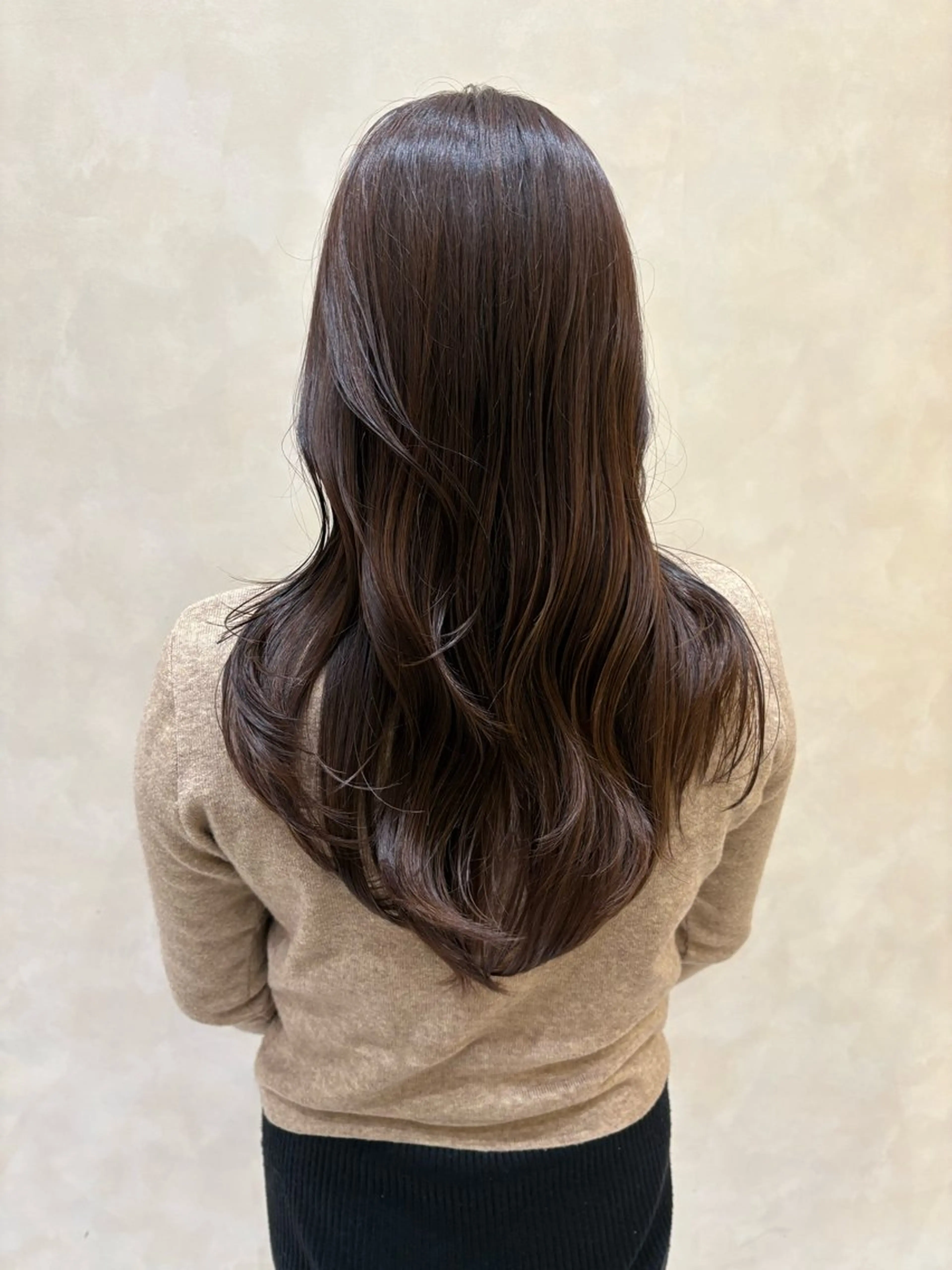 ロング カット ヘアカラー トリートメント 透明感カラー/艶髪/ 高城潤也のヘアスタイル