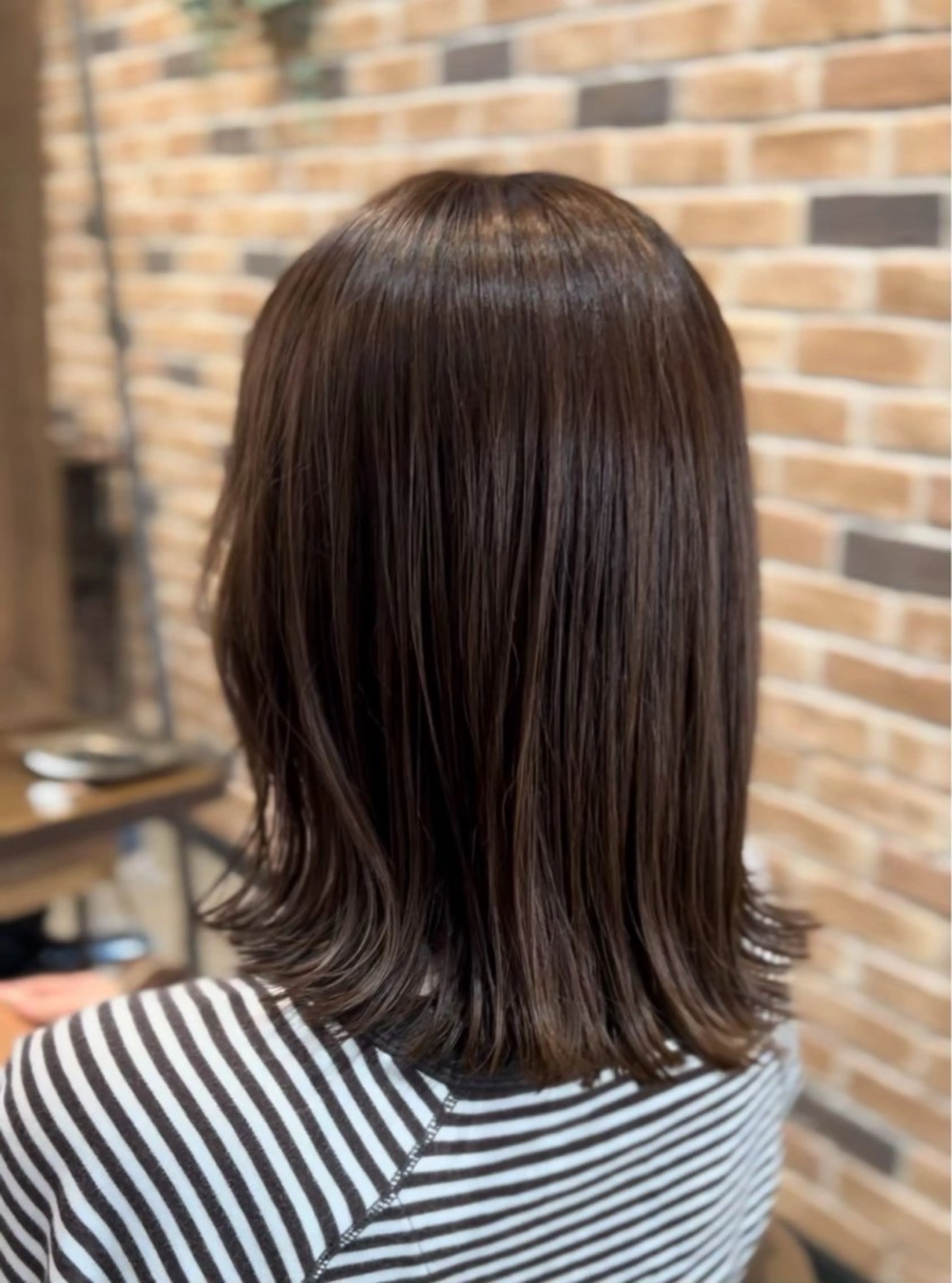 ミディアム ヘアカラー トリートメント 大谷 亜由奈のヘアスタイル