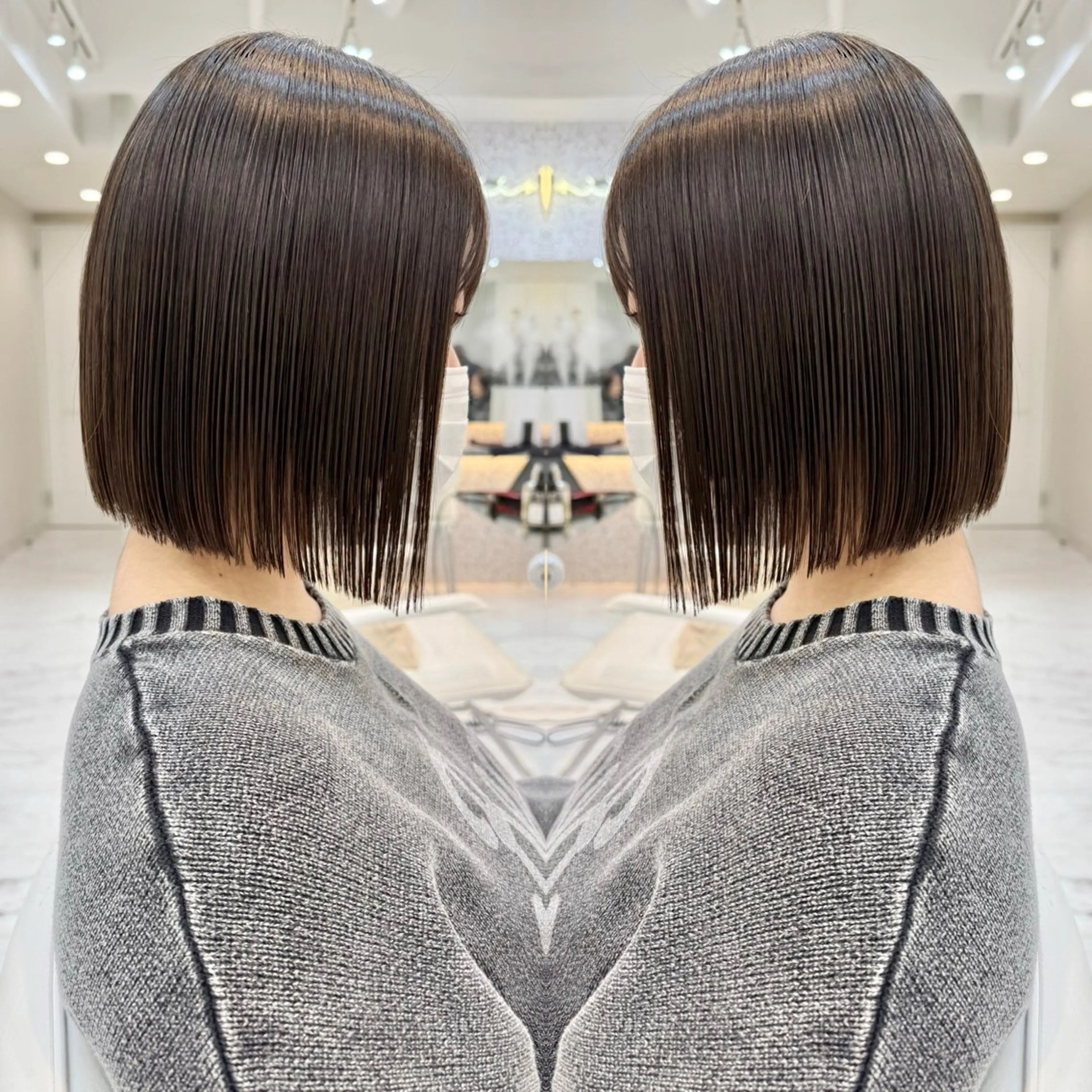 ショート ボブ/髪質改善/ ミディアム/浅川俊輝のヘアスタイル