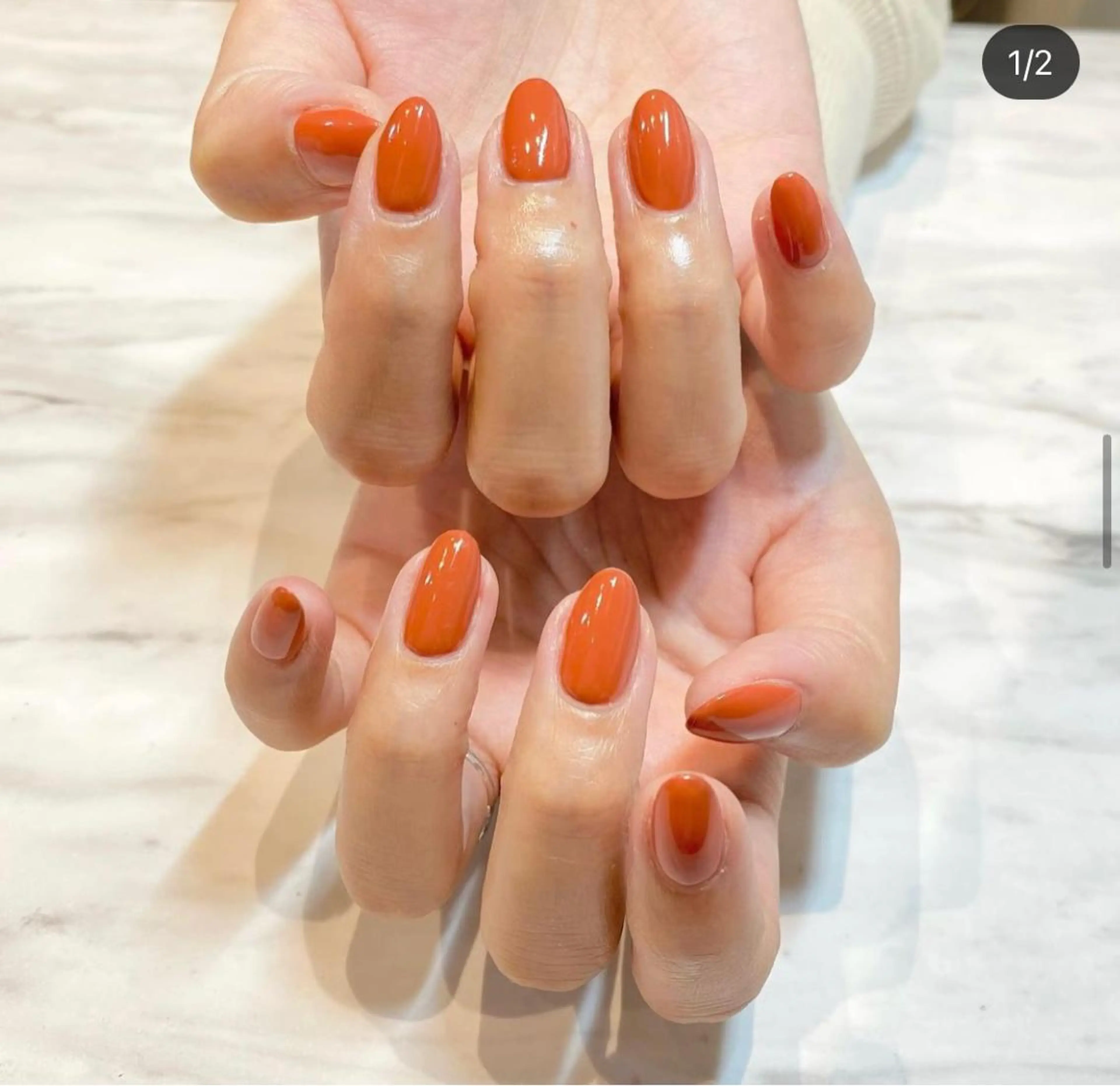 ネイル ハンドネイル 束感まつ毛/ネイル/ LED♥KIRARAのマツエク・マツパデザイン