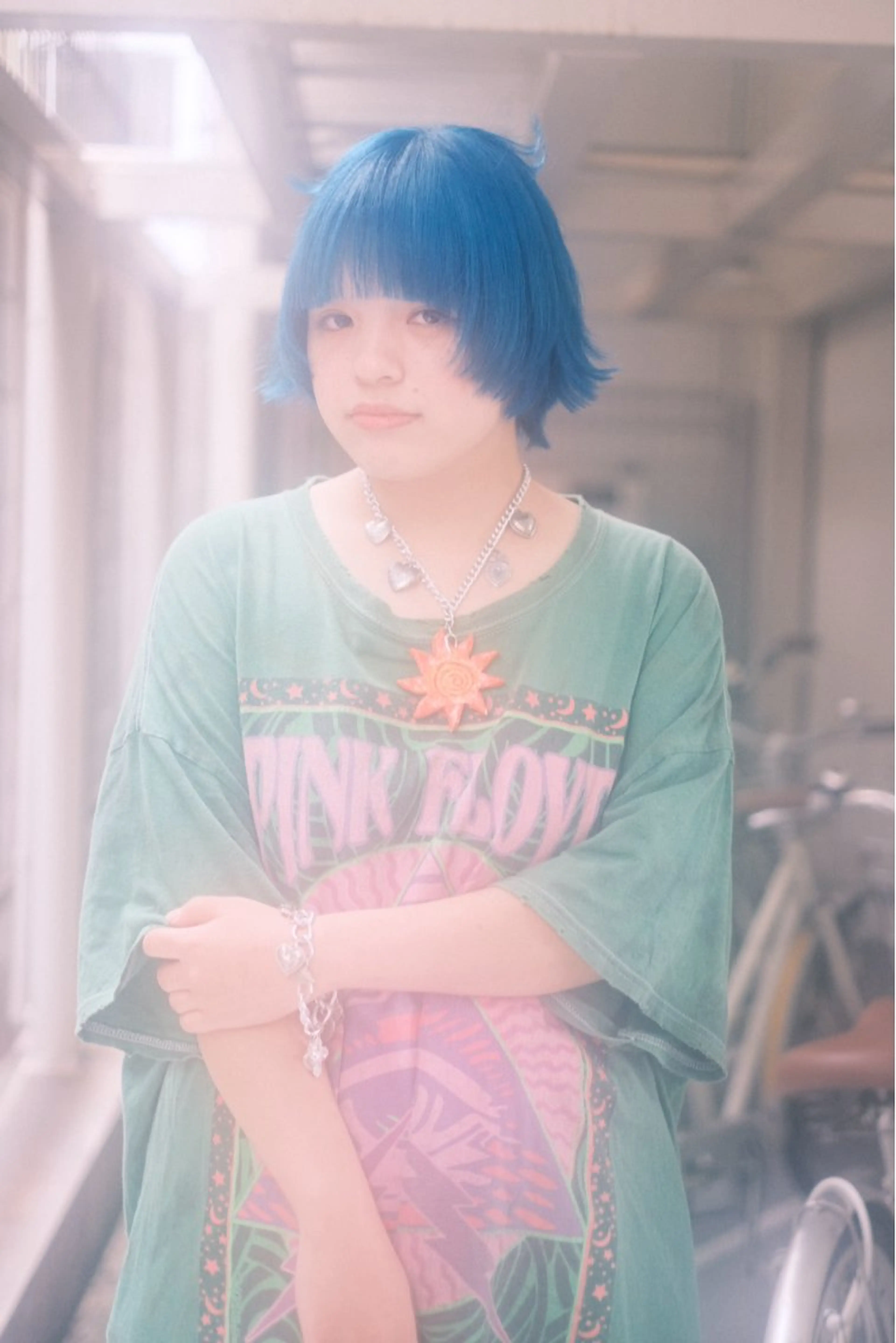 ショート カラー ヘアアレンジ ヘアカラー トリートメント 個性爆弾💣 ダブルカラー/ゆかのヘアスタイル