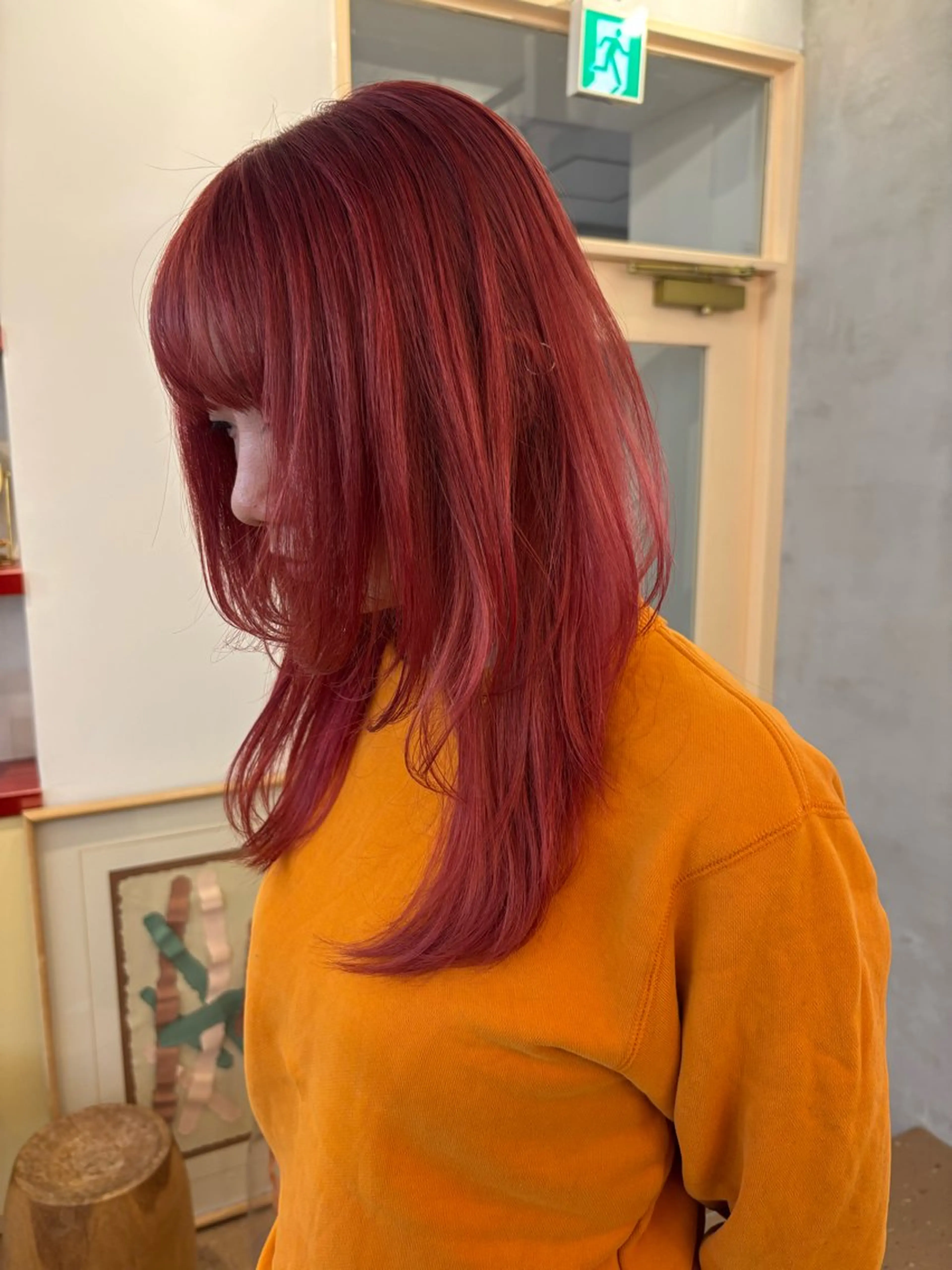 カラー ヘアカラー トリートメント Wカラー/レイヤー /ボブ/otohaのヘアスタイル