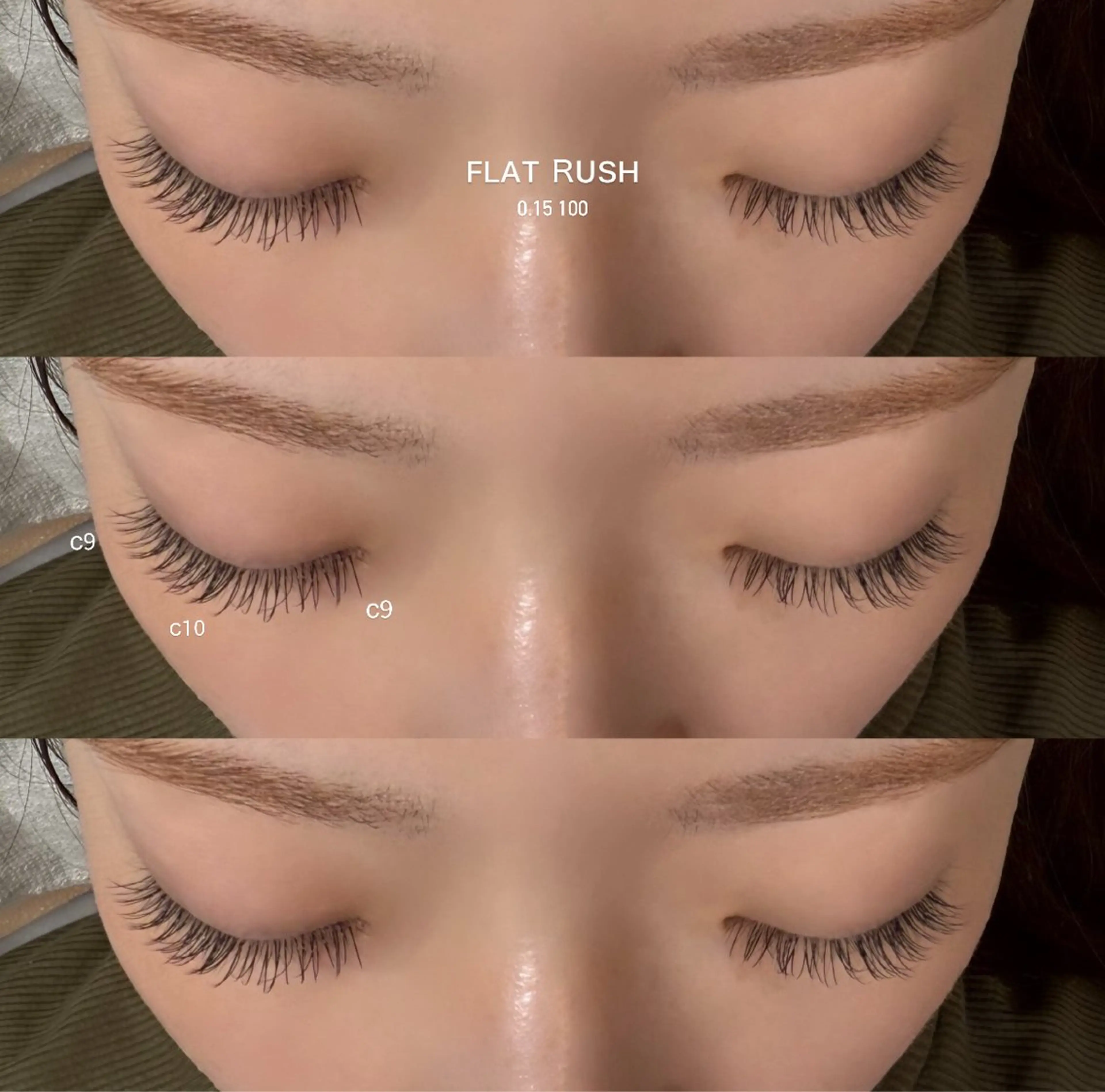 マツエク・マツパ LABEL NATSUKAのマツエク・マツパデザイン