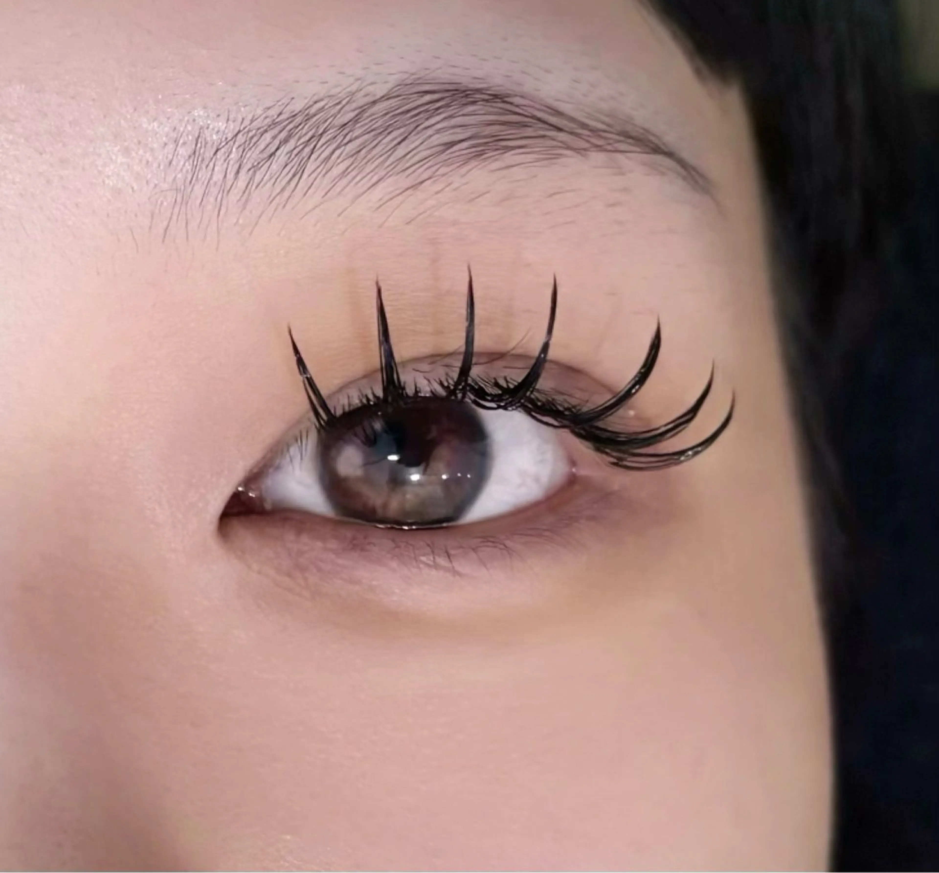 マツエク・マツパ フラットラッシュ LUNELLA☾ ໋ SANKAのマツエク・マツパデザイン