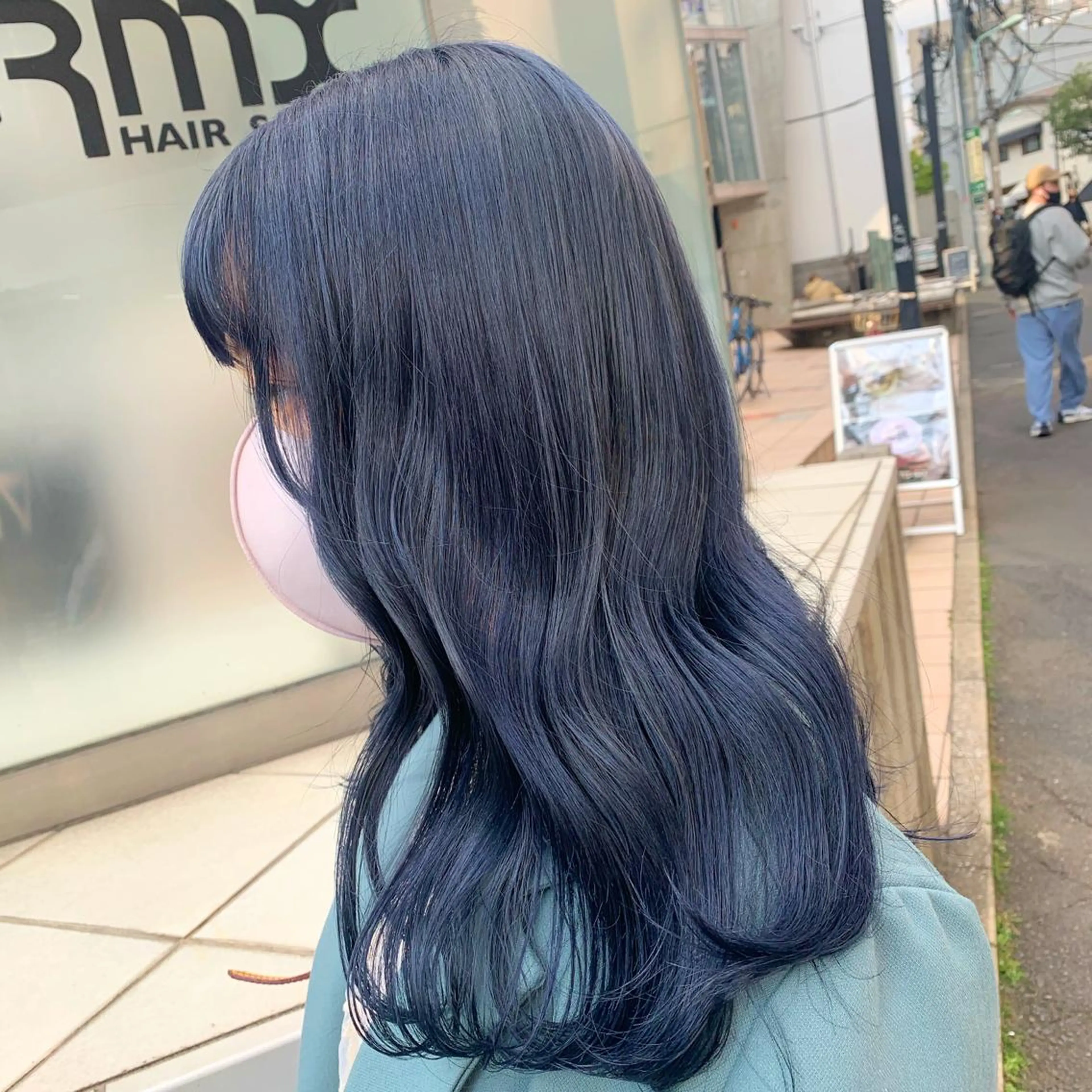 ロング カラー カット ヘアカラー トリートメント 赤みゼロ/透明感 カラー🌿KANTAのヘアスタイル