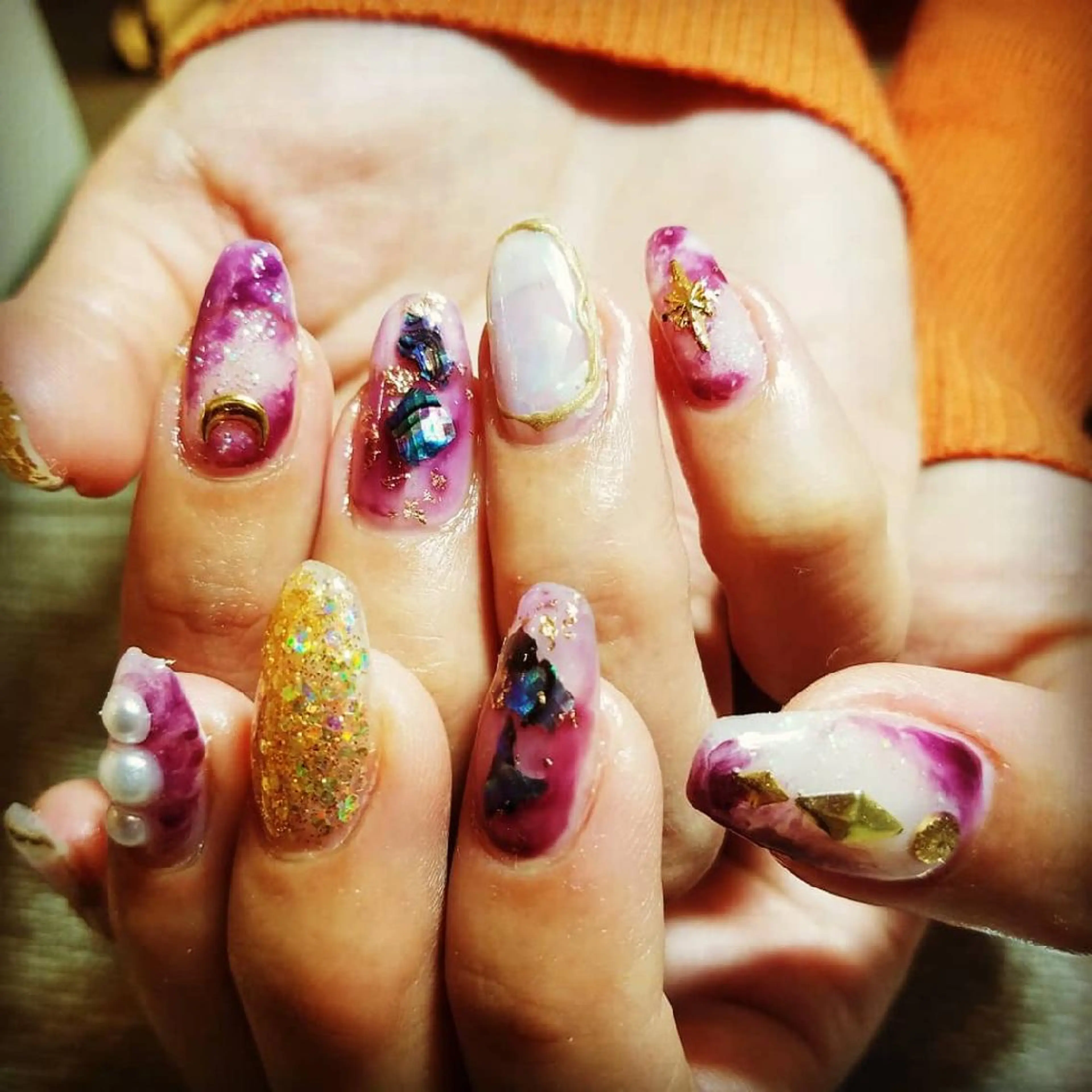 ネイル ハンドネイル JuniNail 주니네일🇰🇷suのネイルデザイン