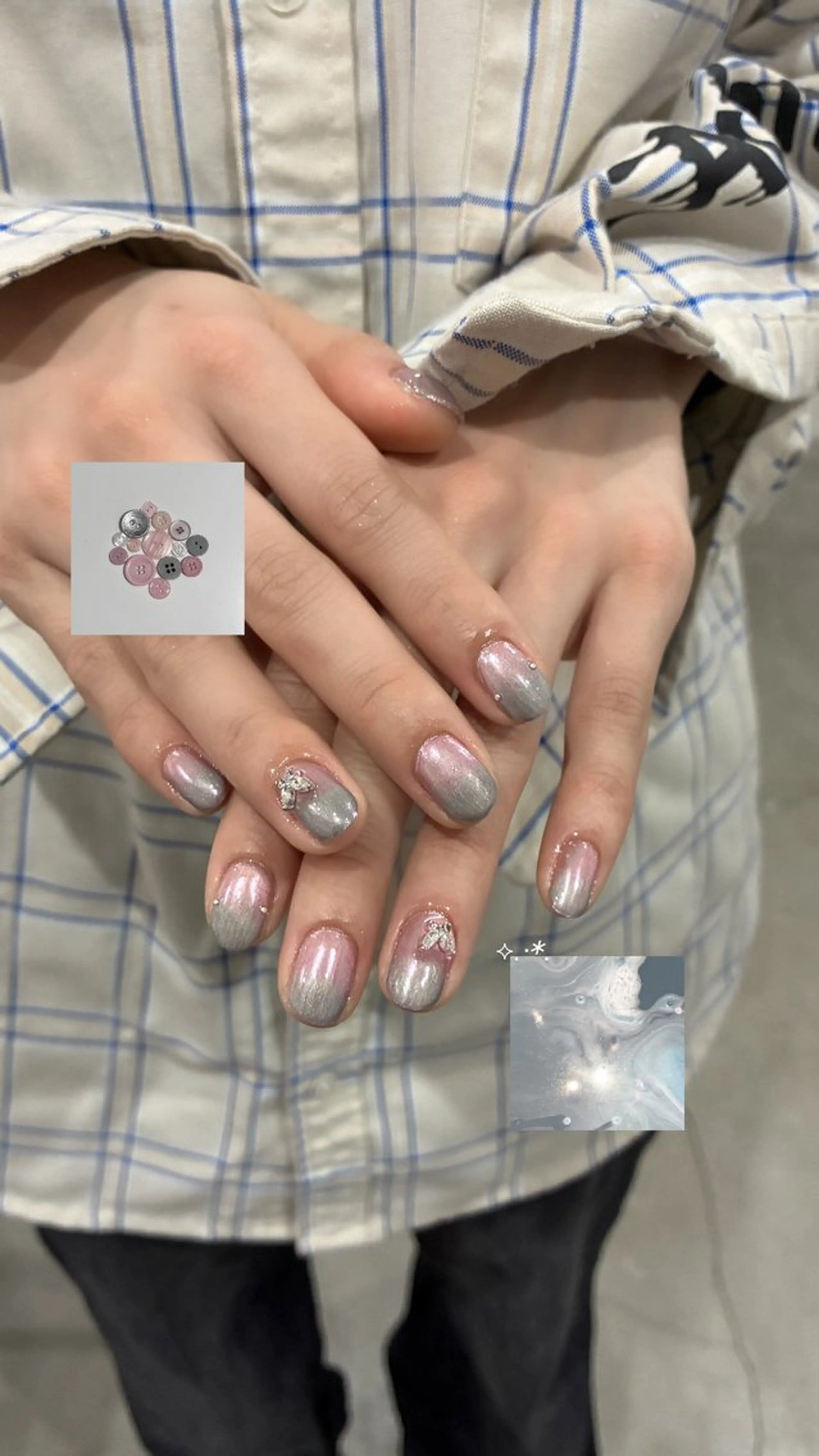 ネイル ハンドネイル 🎼CAFUNÉ_ TOKYO.•*¨のネイルデザイン