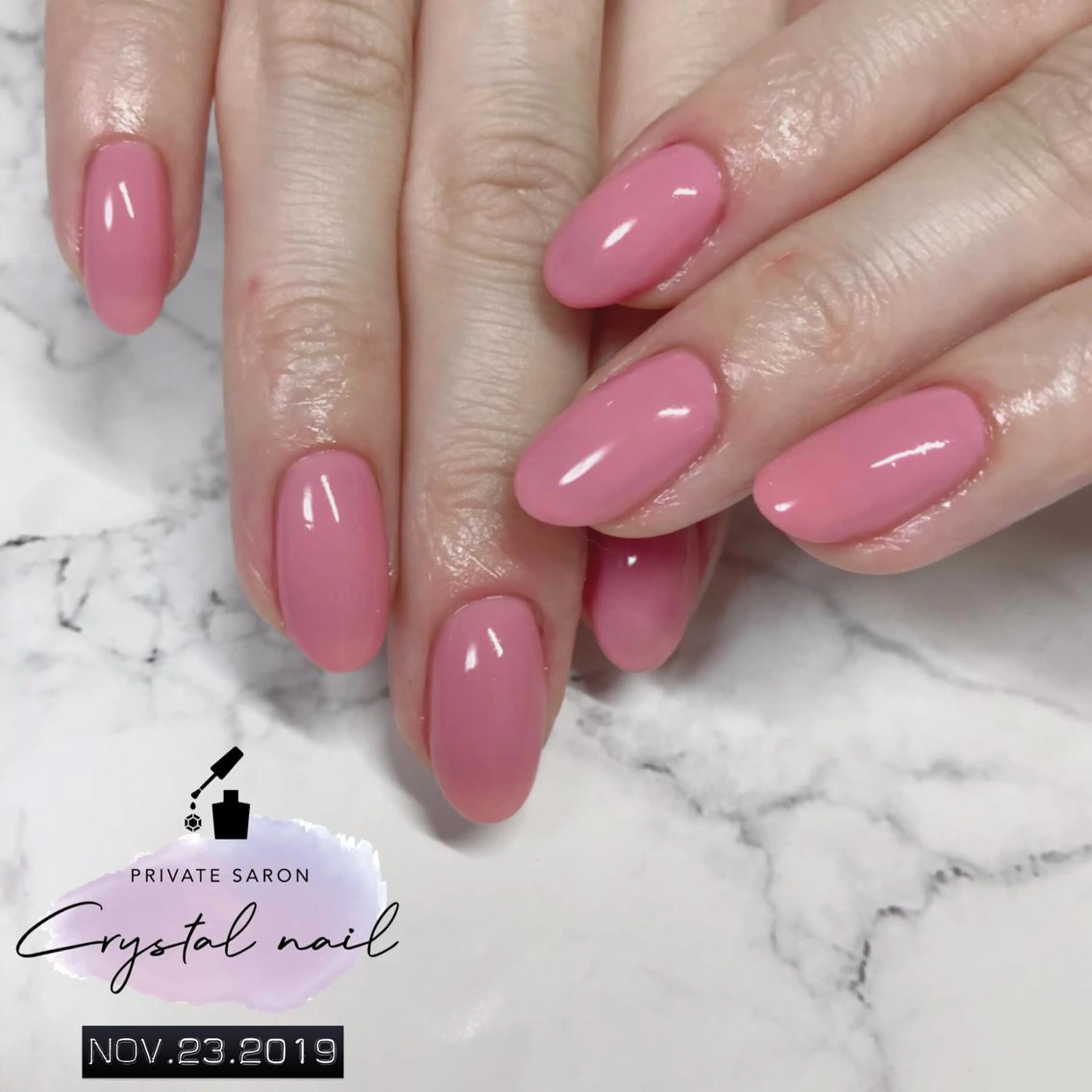 ネイル ピンク SCENERY NAILのネイルデザイン