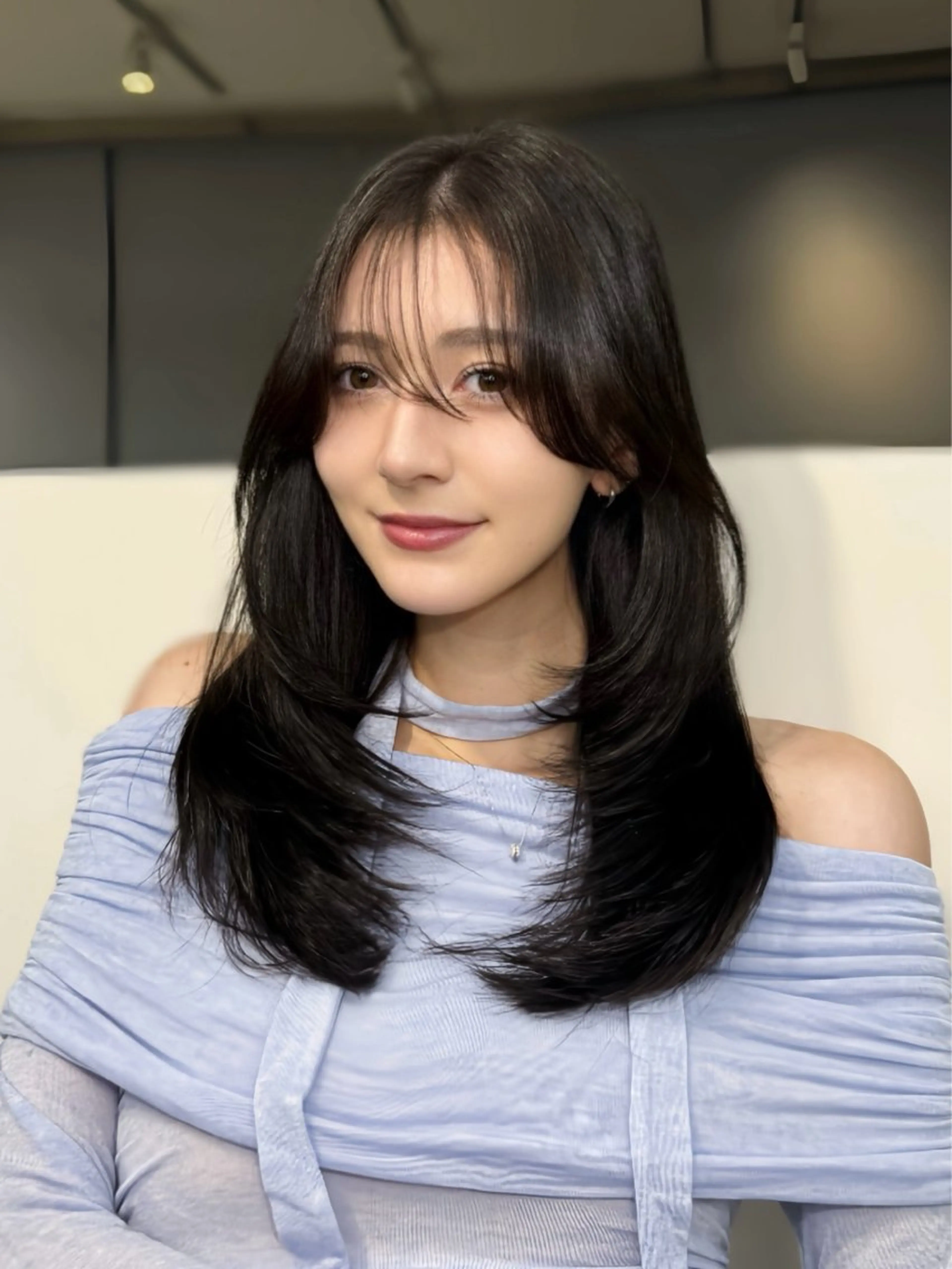 セミロング カラー カット ヘアカラー トリートメント 🦋韓国系指名No1 店長/圓山 祐也🦋のヘアスタイル