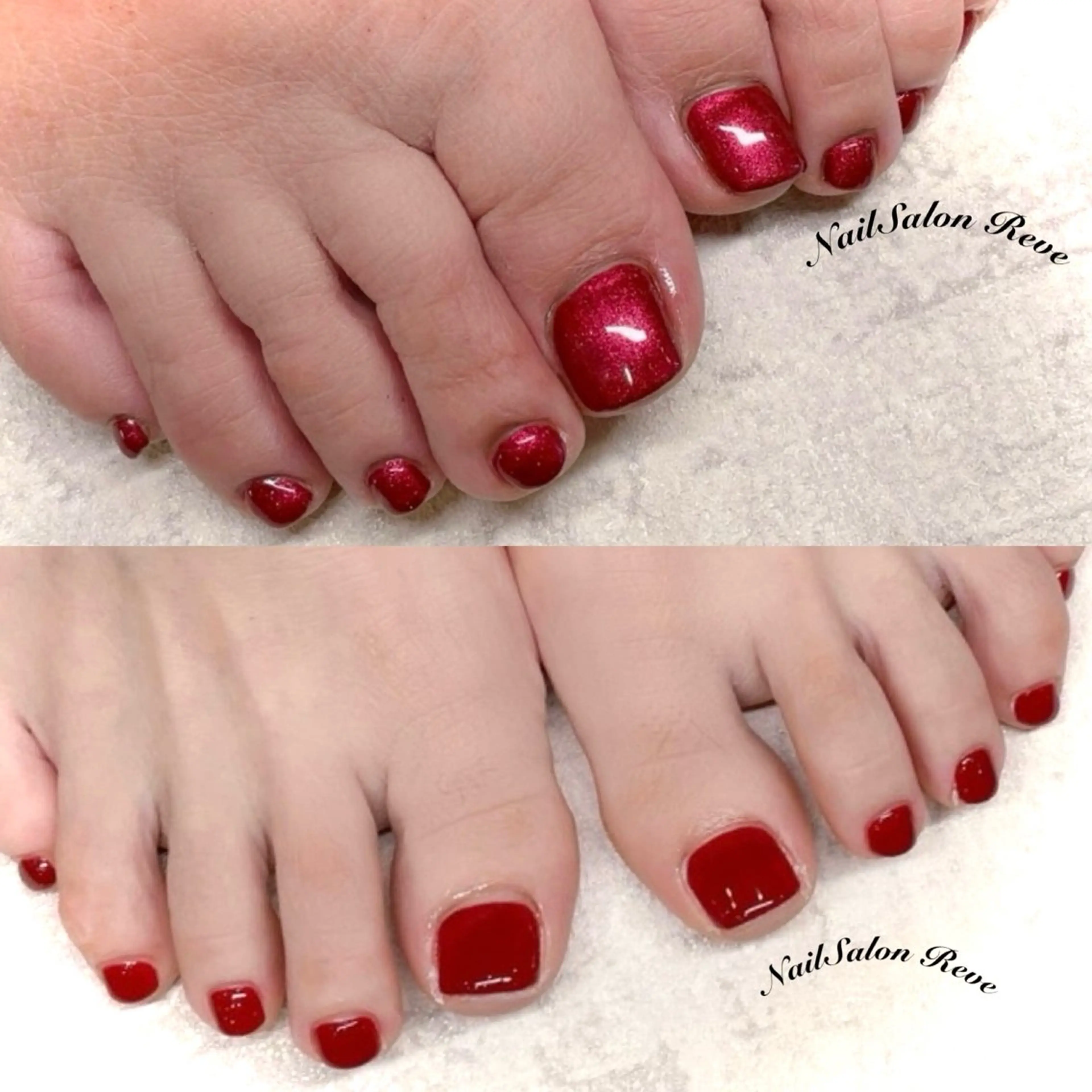 ネイル フットネイル フットネイル NailSalon Reveのネイルデザイン